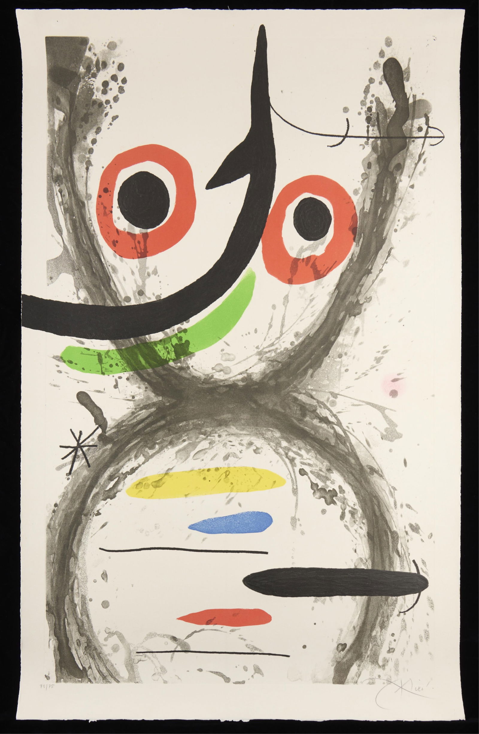 Joan Miro "Prise a l'Hamecon" Etching 1969 (1 of 4)