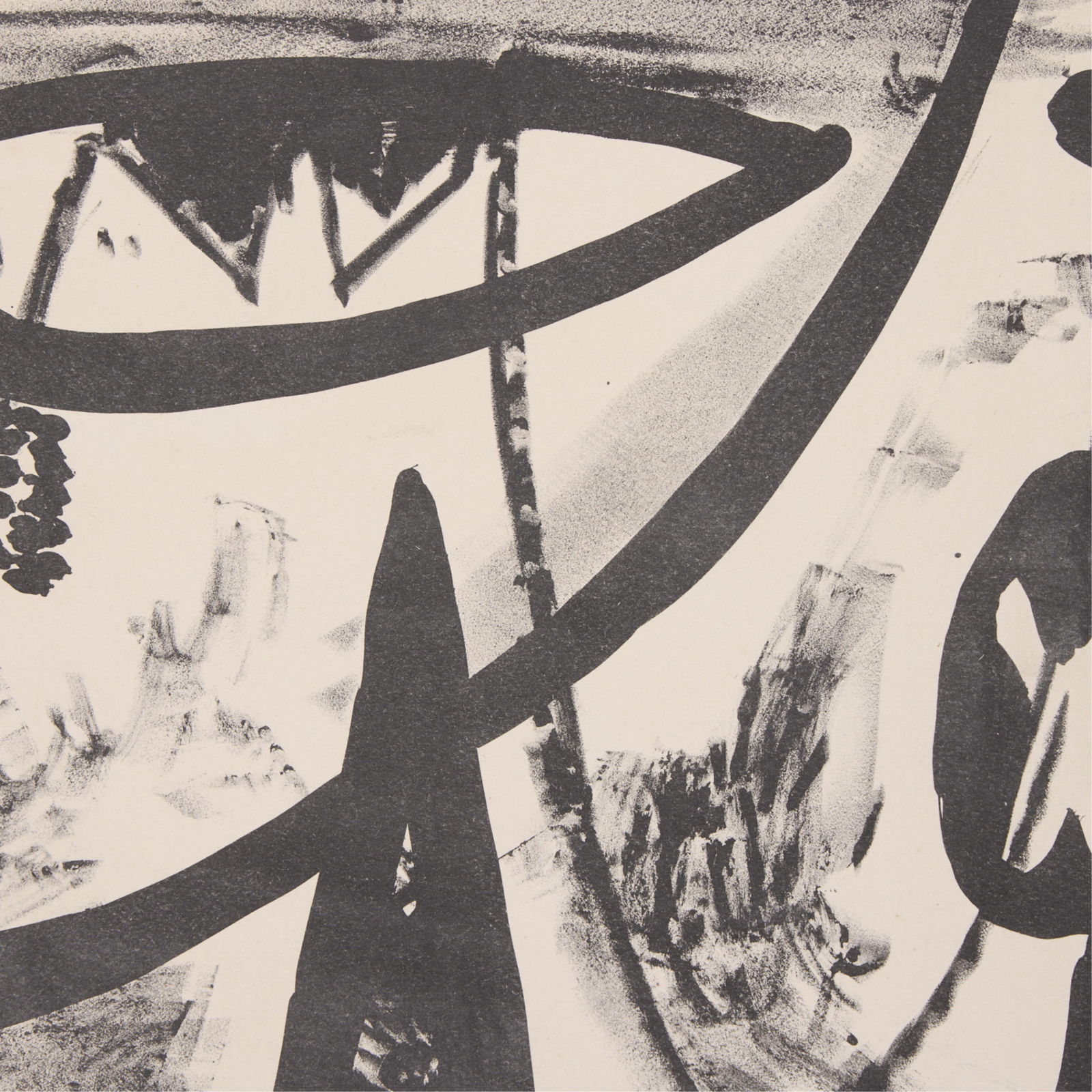 Cameron Booth Abstract Print 1952 - 2