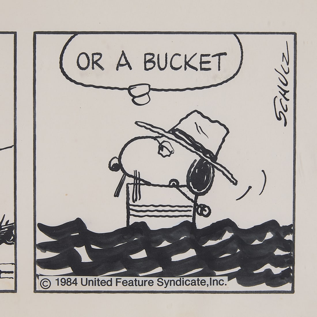 Charles Schulz Peanuts Comic Strip w/ Spike - 5