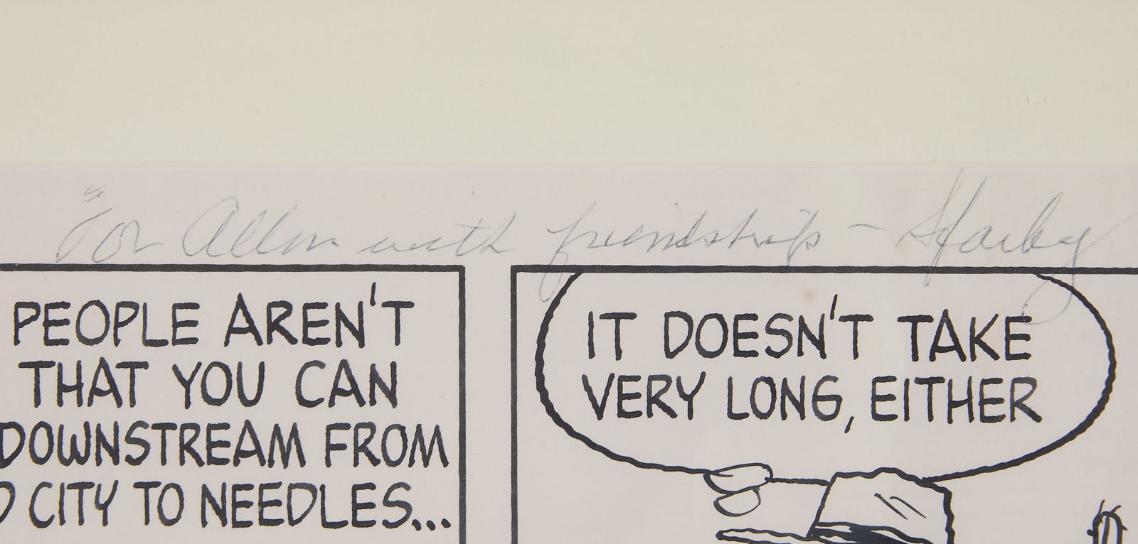 Charles Schulz Peanuts Comic Strip w/ Spike - 7