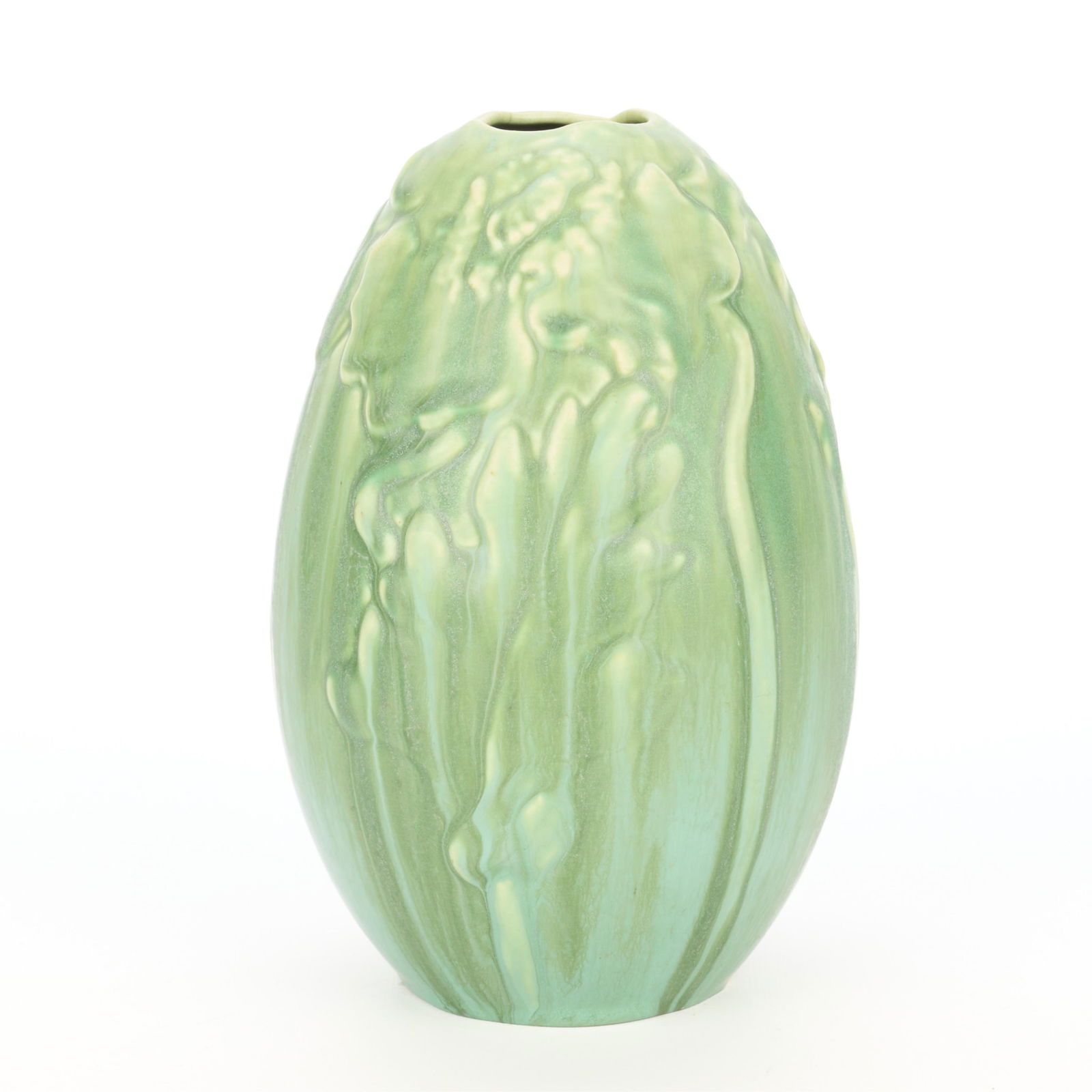 William Long Clifton Art Pottery "Poppies" Vase (1 of 5)