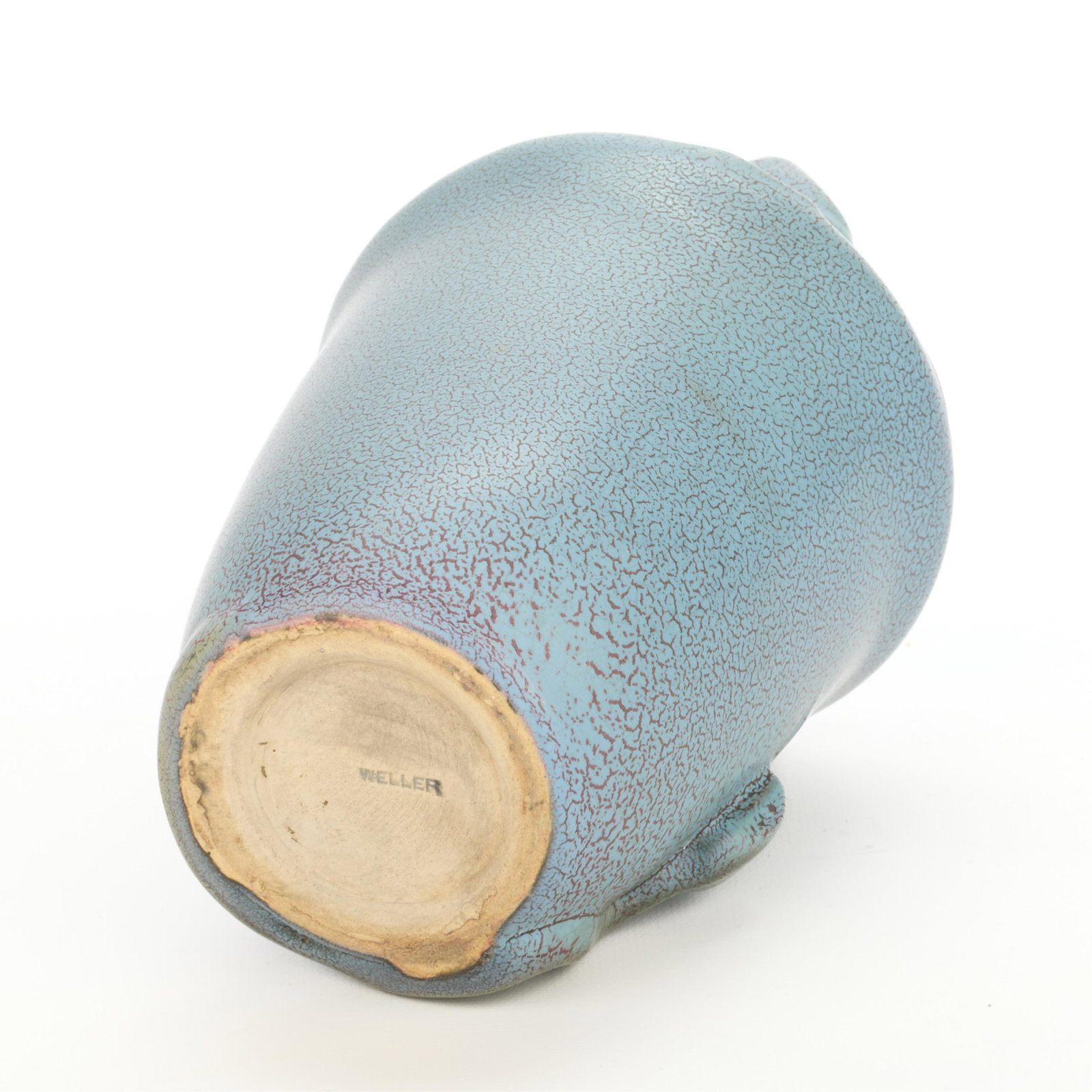 Weller Pottery Fru-Russet "Etna" Frog & Snake Vase - 3