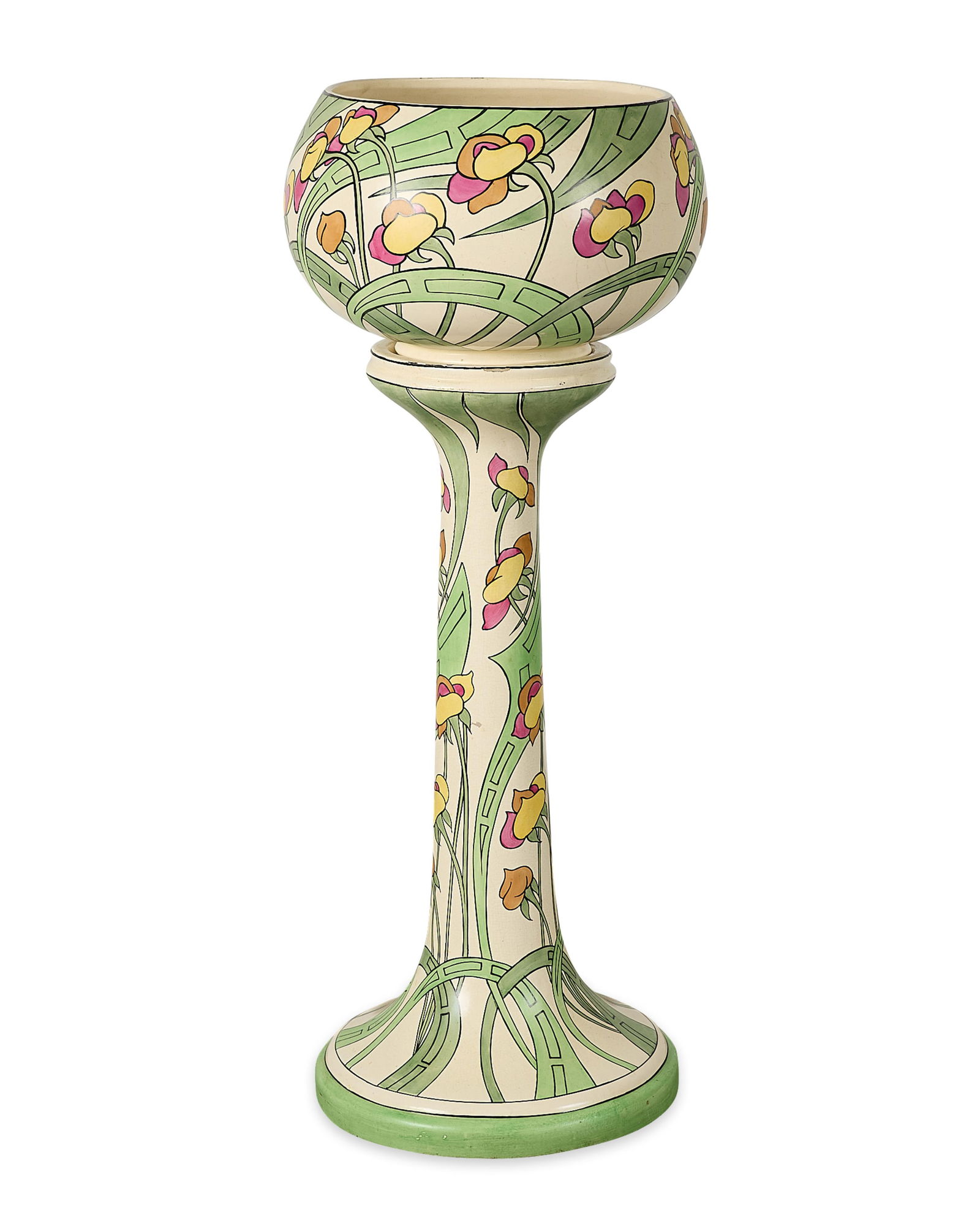 Roseville Pottery "Persian" Jardiniere & Pedestal - 2