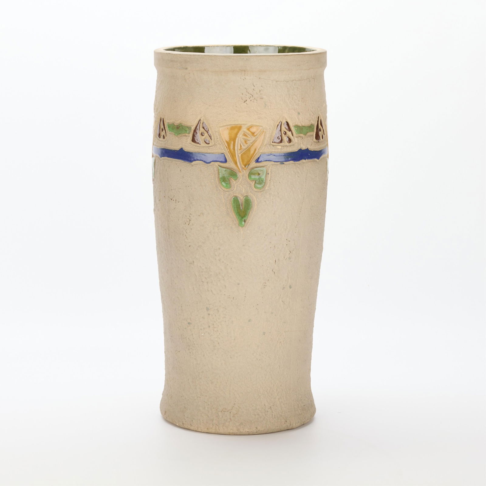 Roseville Art Pottery "Mostique" Umbrella Stand (1 of 5)