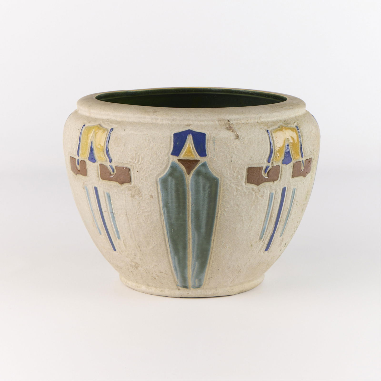 Roseville Art Pottery "Mostique" Jardiniere (1 of 4)