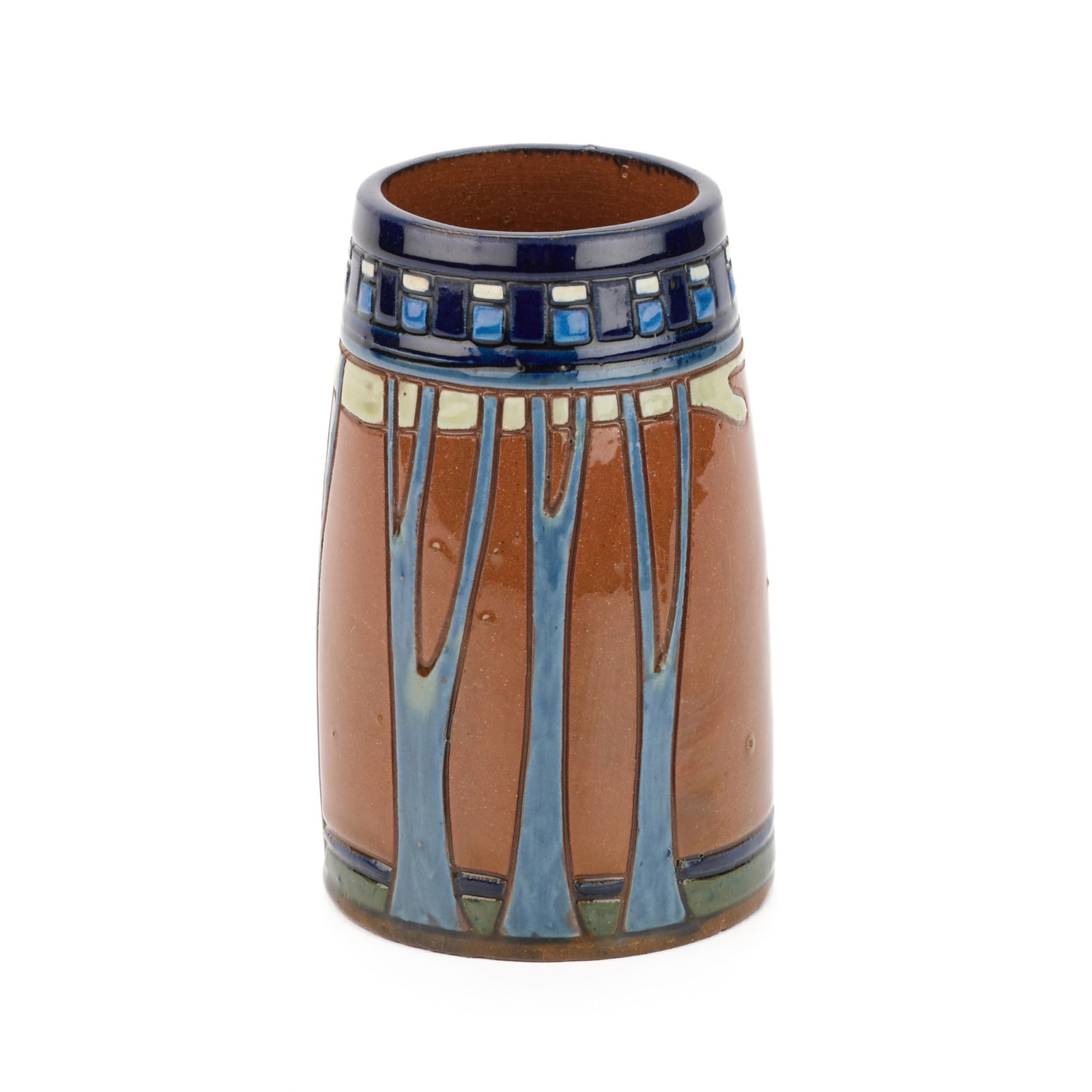Jervis Pottery Arts & Crafts Incised Vase (1 of 5)