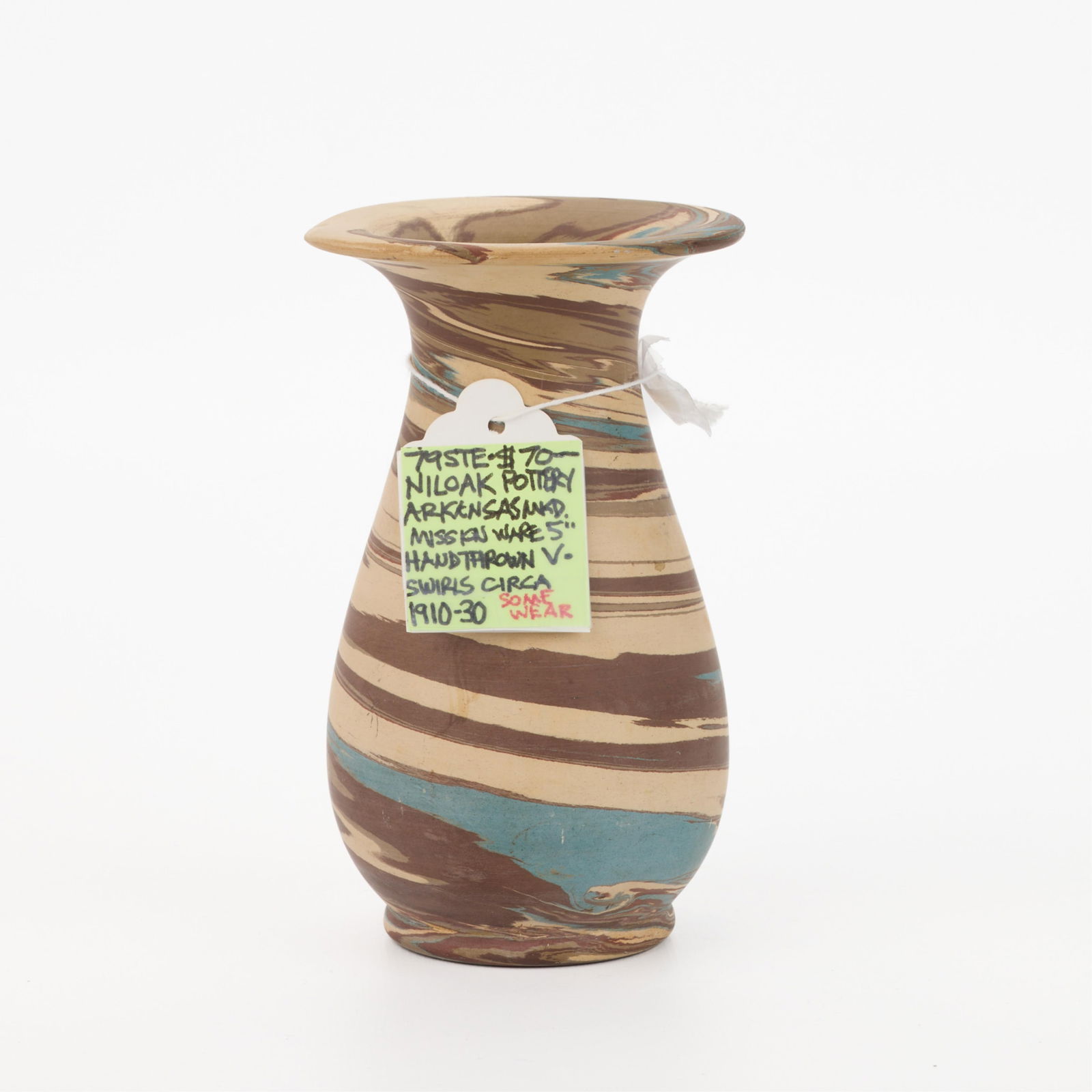 Niloak Mission Swirl Arts & Crafts Pottery Vase (1 of 7)