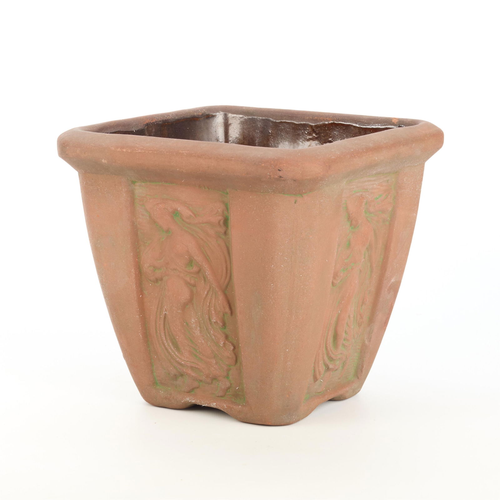 Attr. Peters & Reed Pottery "Moss Aztec" Planter (1 of 5)