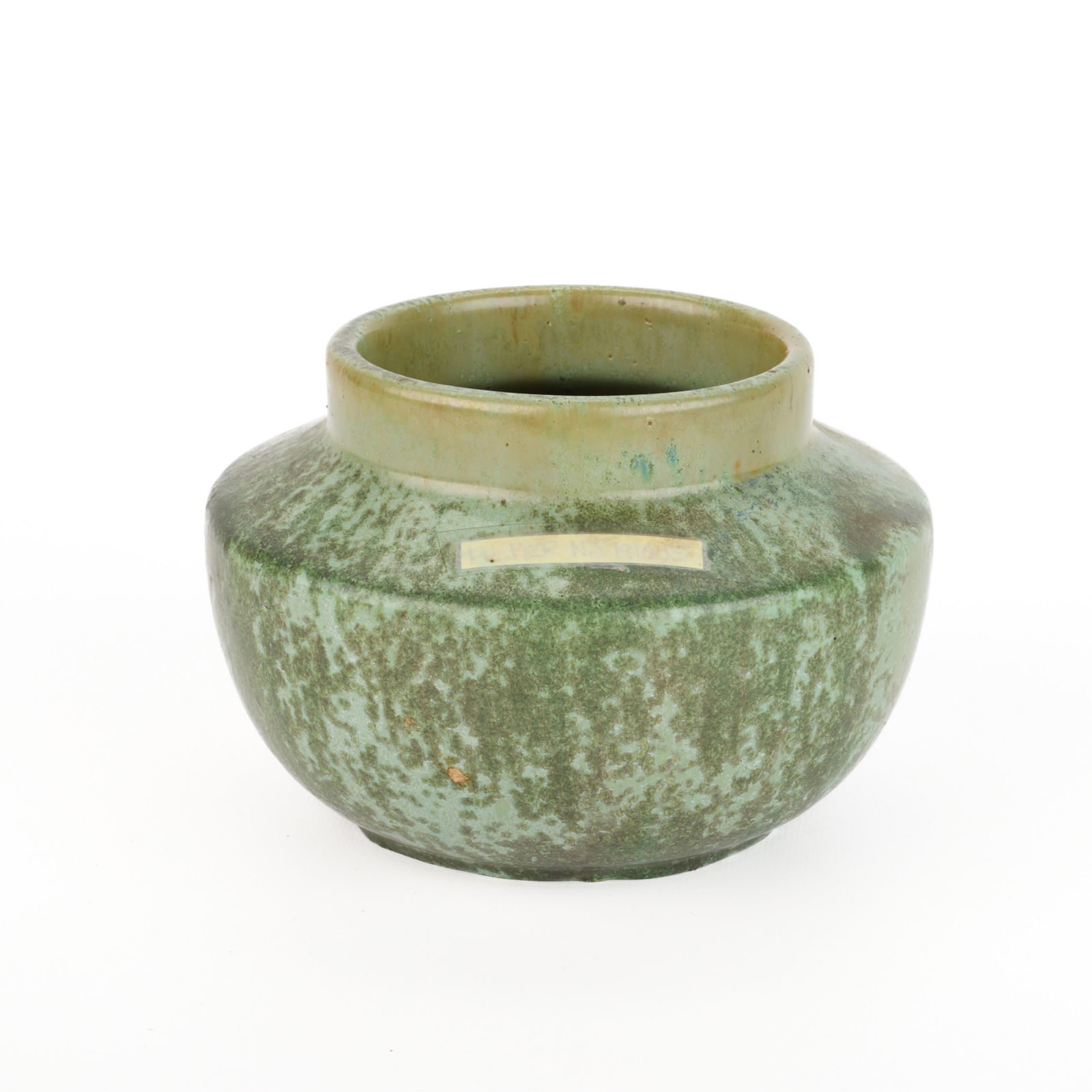 Fulper Art Pottery "Cucumber Crystalline" Vase (1 of 5)