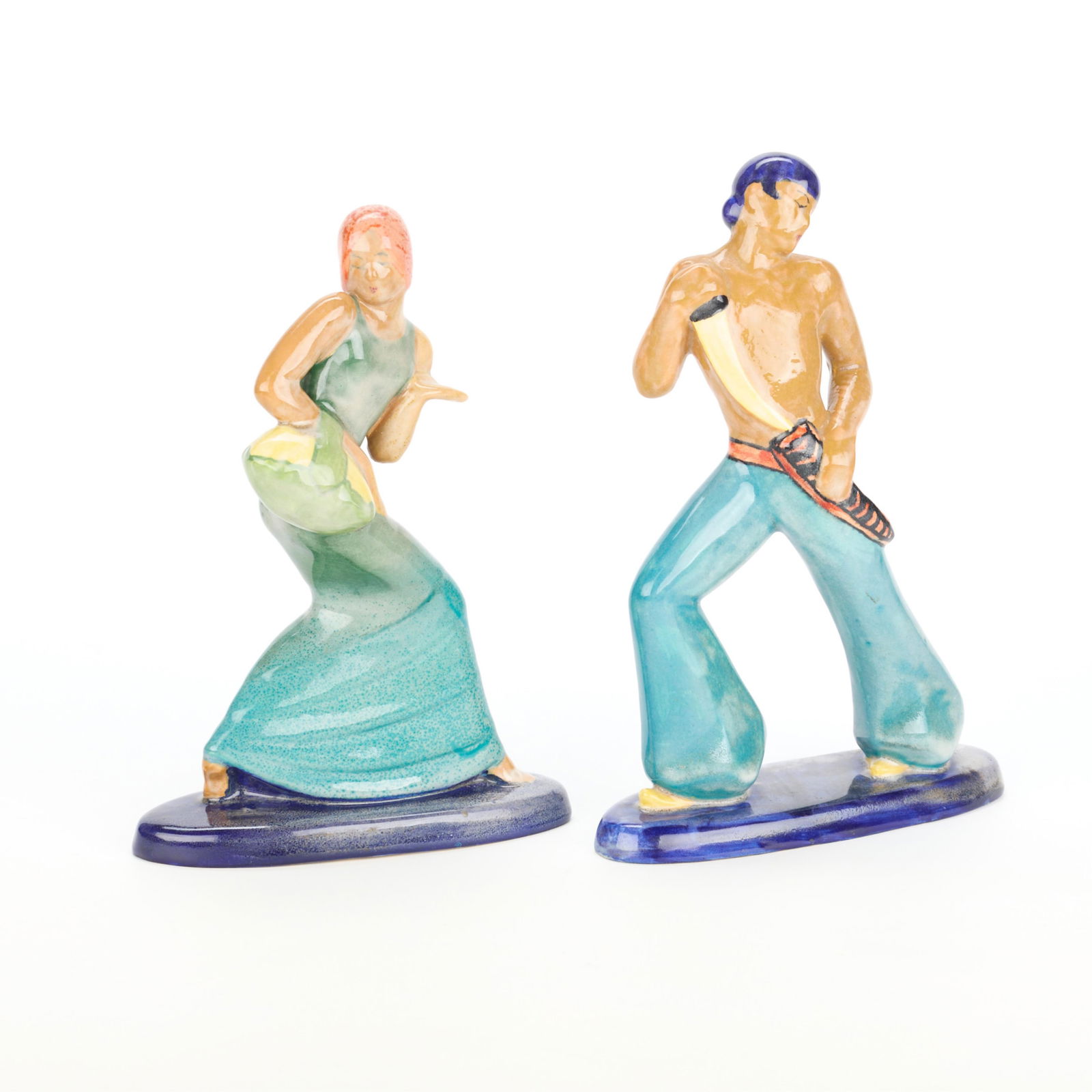 2 Anderson for Cowan Pottery Spanish Dancer Figures (1 of 6)
