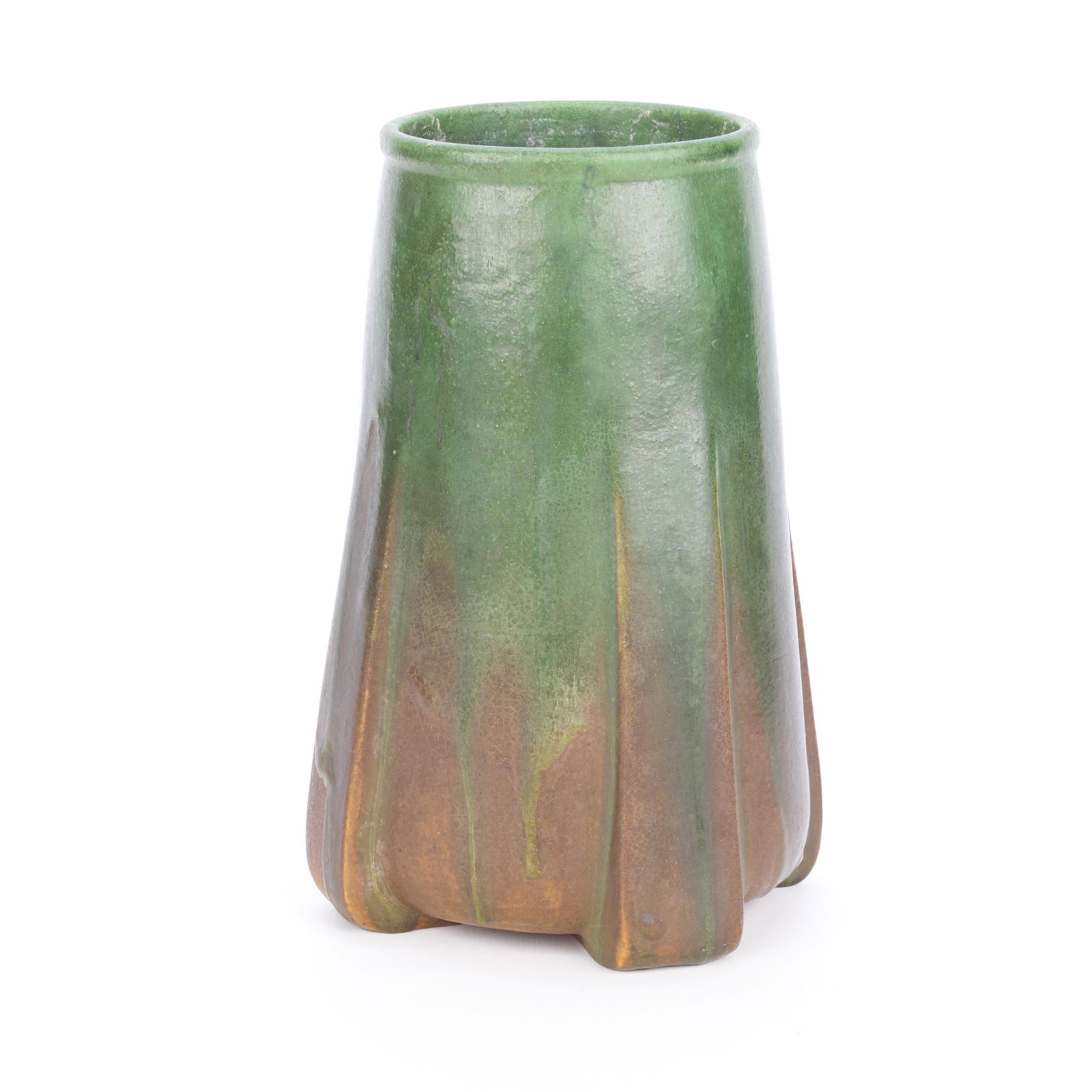 Minneapolis Handicraft Guild Ceramic Buttress Vase (1 of 4)