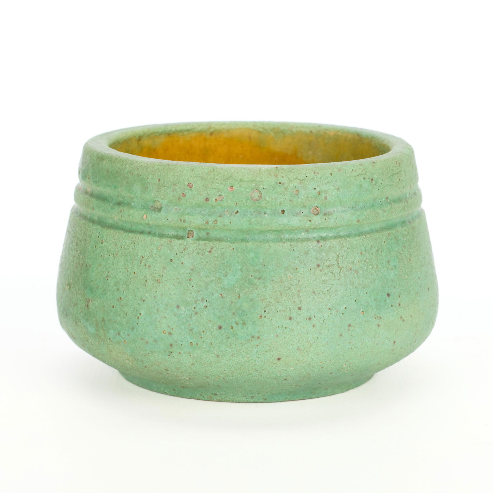 Handicraft Guild Arts & Crafts Ceramic Green Pot (1 of 5)