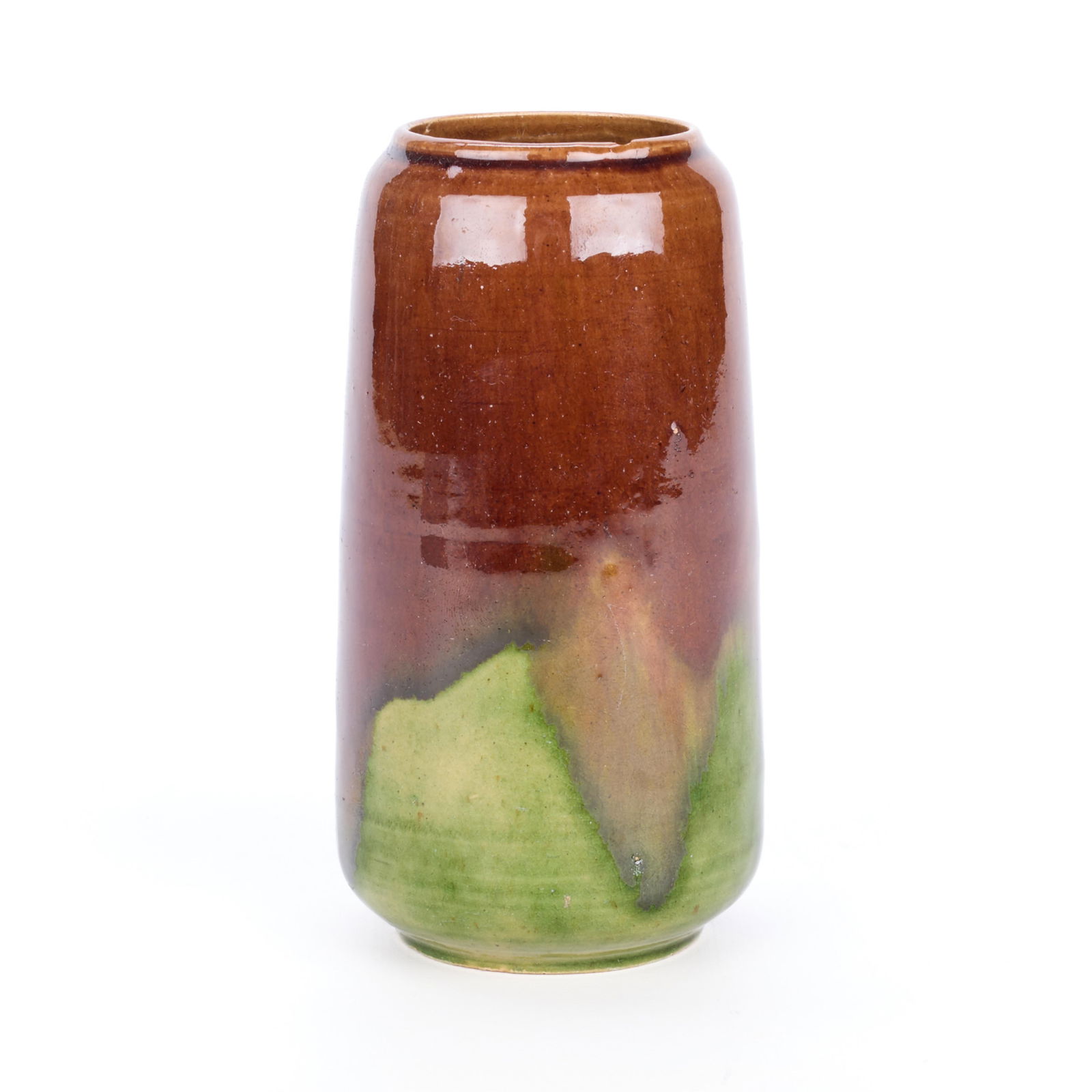 Handicraft Guild Arts & Crafts Ceramic Brown Vase (1 of 4)