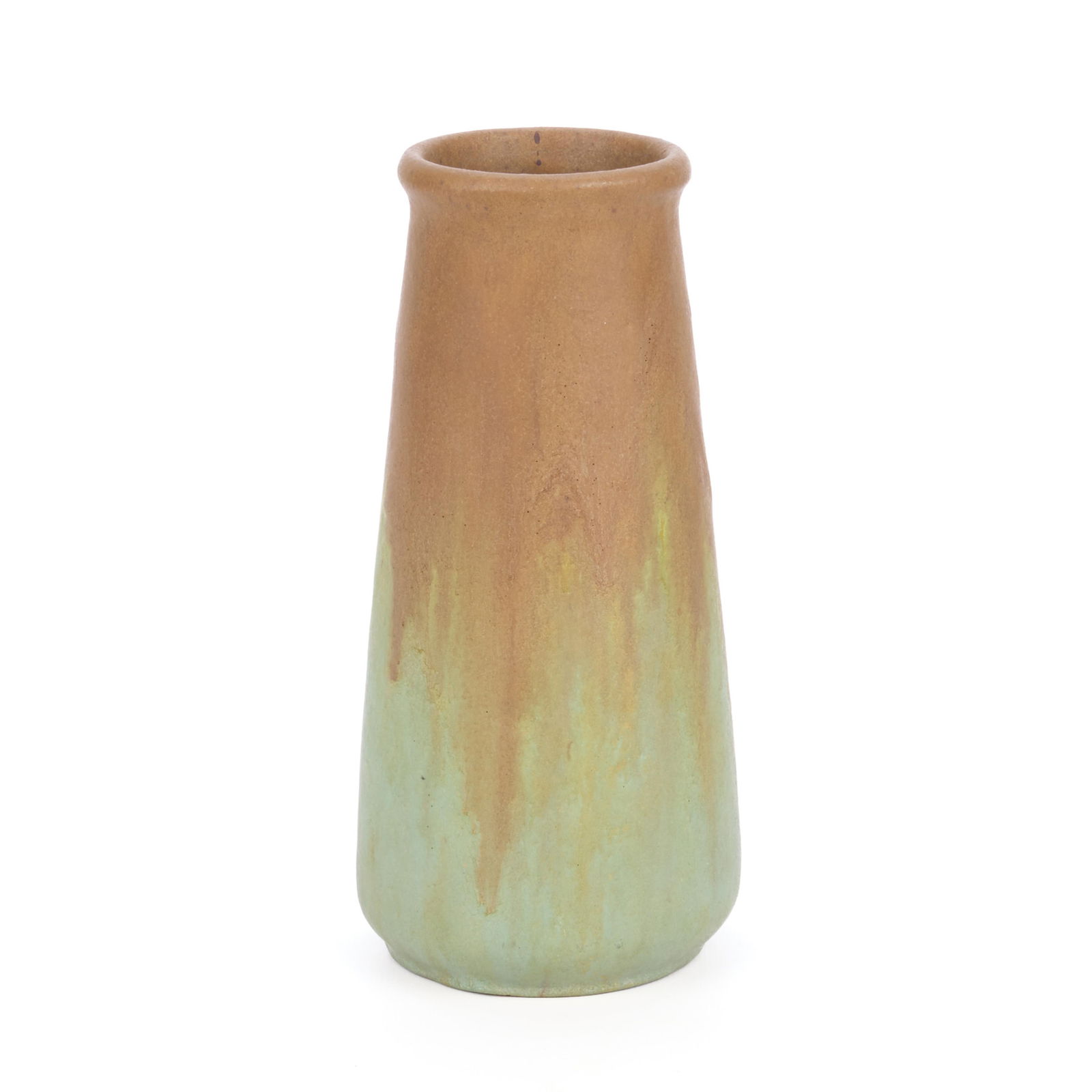 Handicraft Guild Arts & Crafts Brown Ceramic Vase (1 of 4)