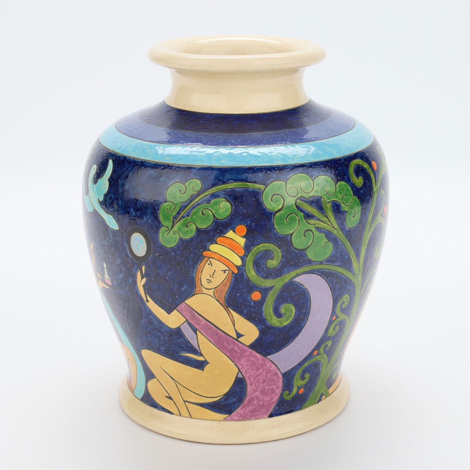 Kristof Slanina WPA Pottery "Scheherazade" Vase (1 of 5)