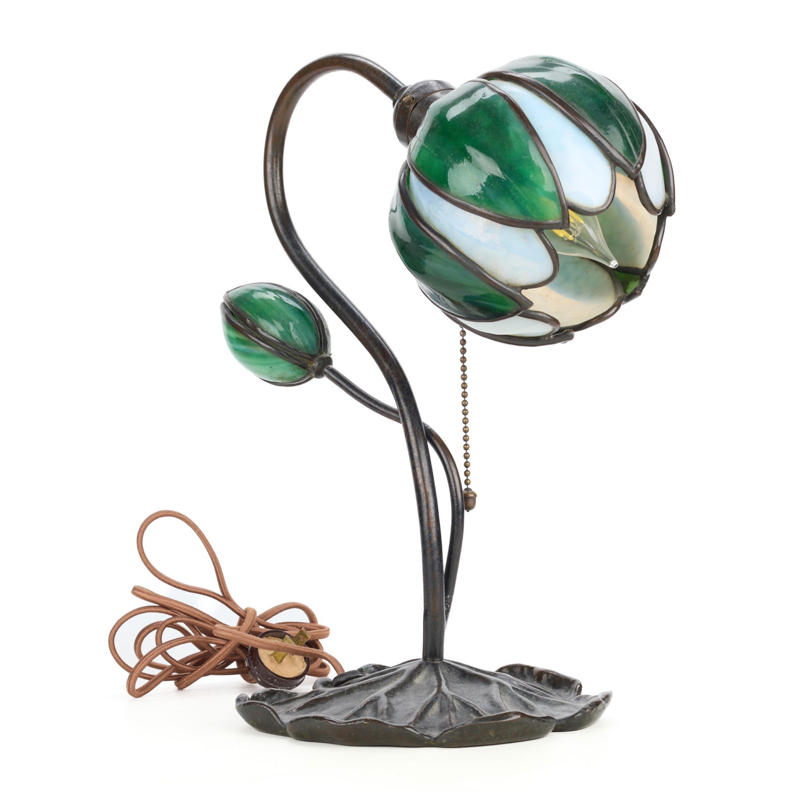 Style Handel Art Nouveau "Pond Lily" Desk Lamp (1 of 4)