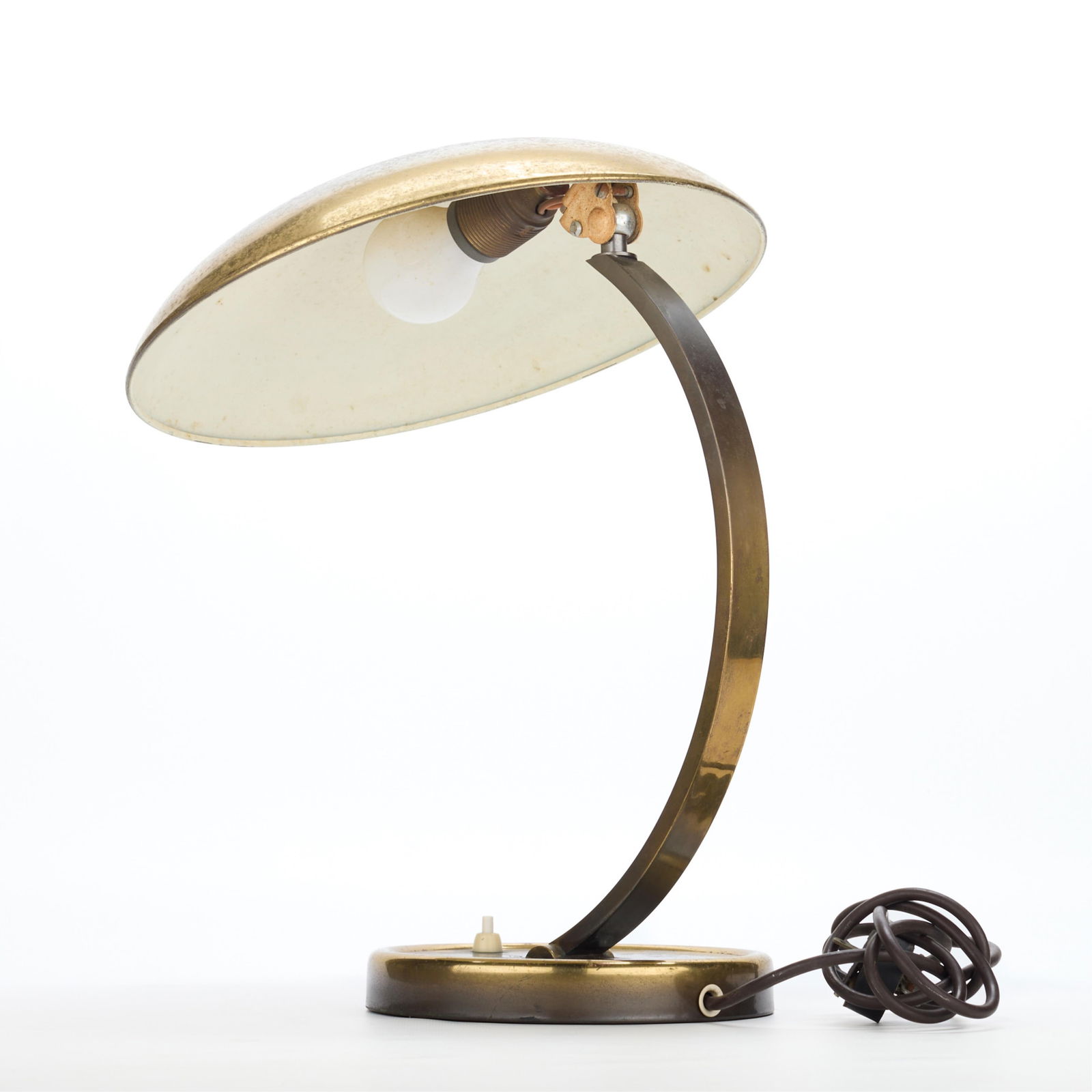 Attr. Dell for Kaiser Idell Brass 6751 Table Lamp (1 of 4)