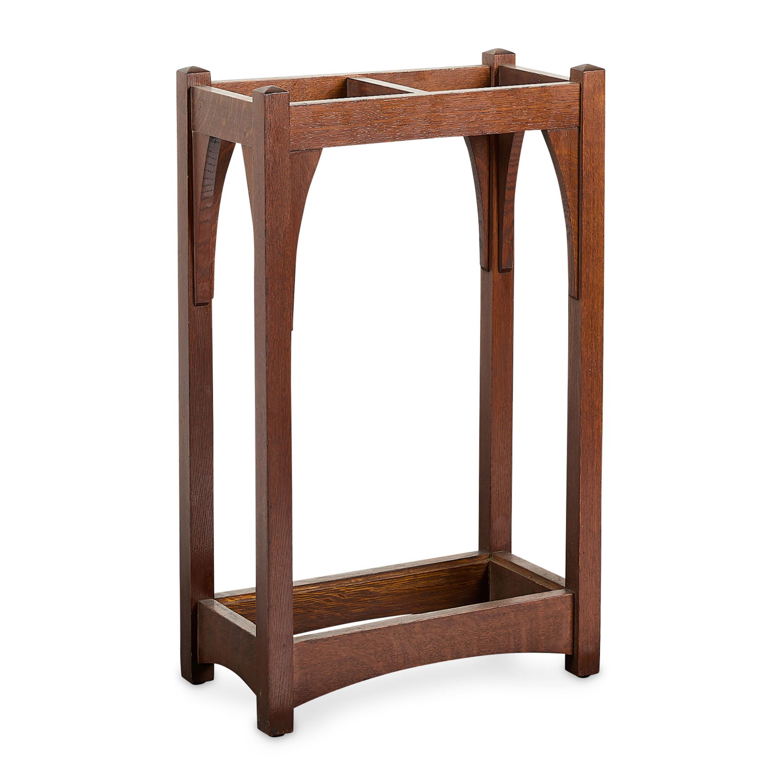 Limbert Arts & Crafts No. 253 Oak Umbrella Stand (1 of 4)