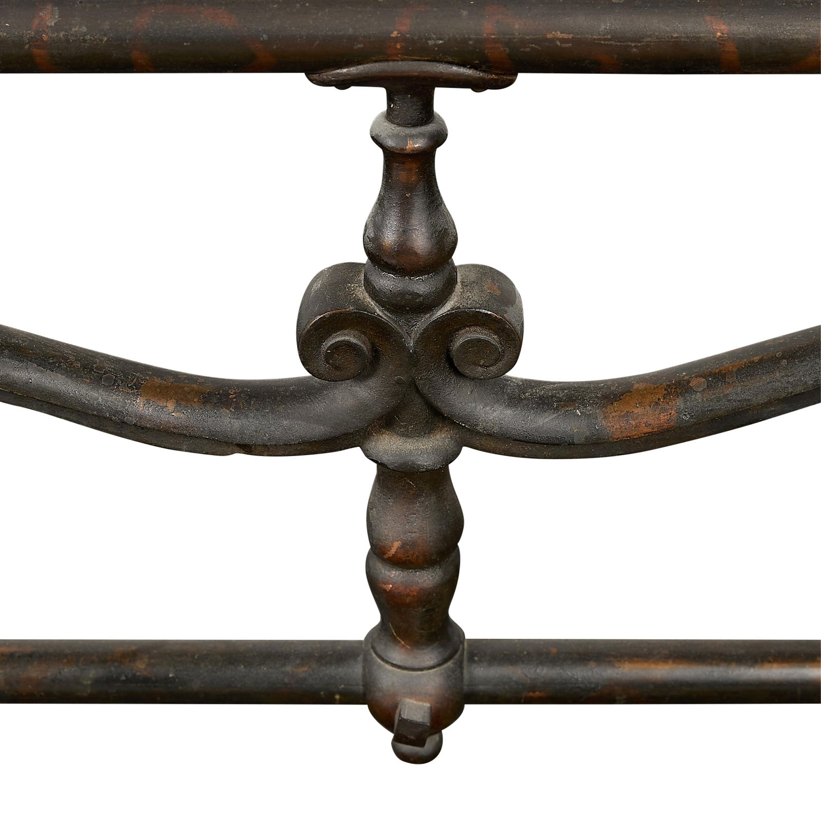 Victorian Cast Iron Tri-Fold Haberdashery Mirror - 5