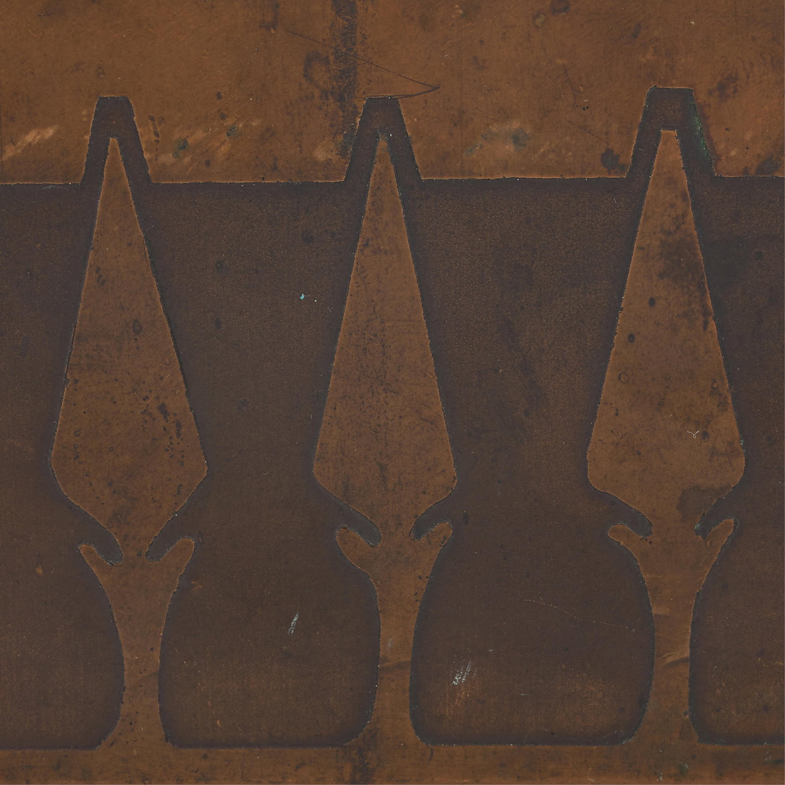 2 Pairs Minneapolis Handicraft Copper Letter Racks - 8