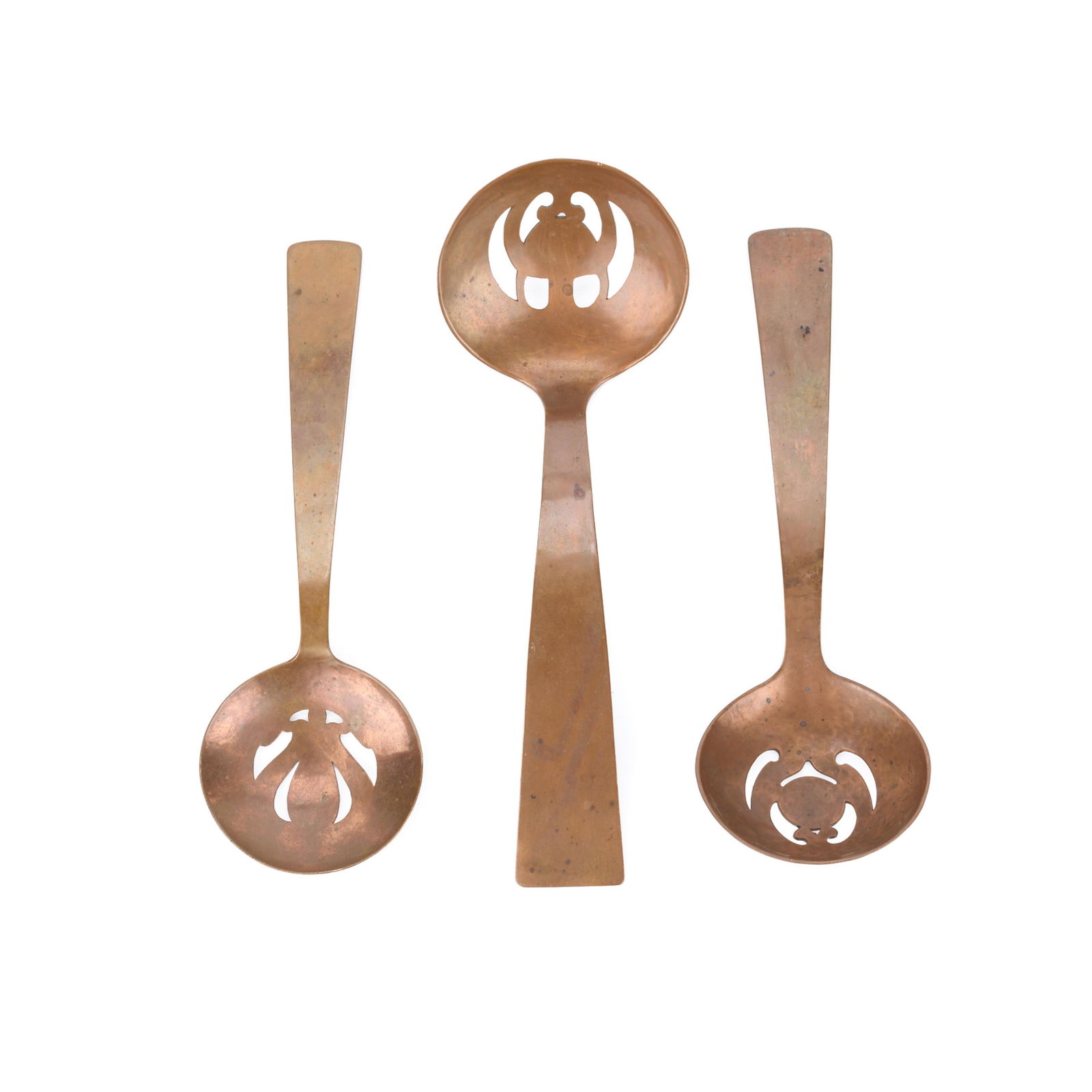 3 Minneapolis Handicraft Guild Copper Spoons (1 of 7)