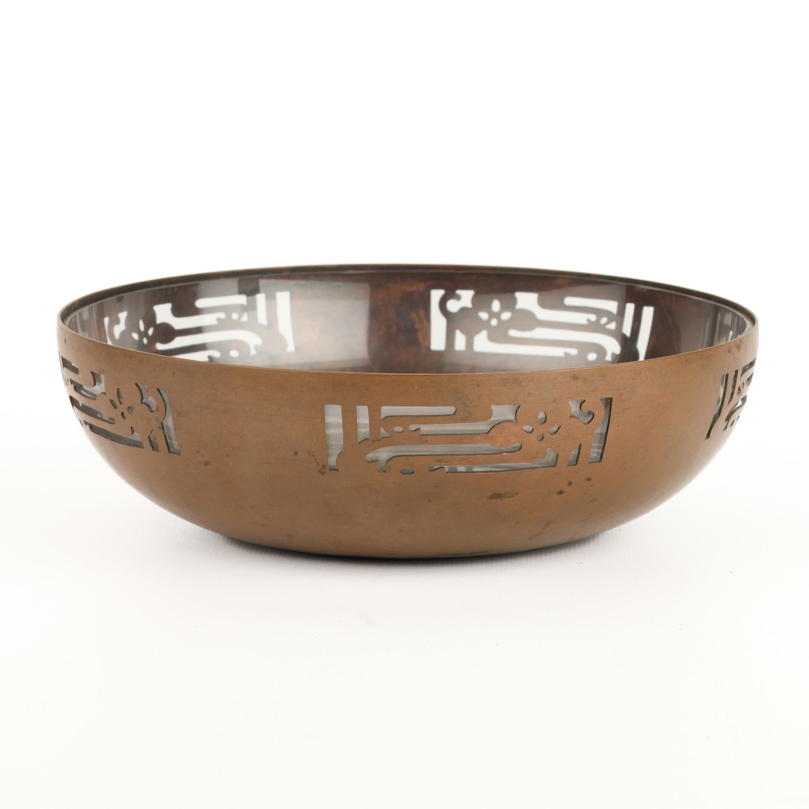 Lrg Minneapolis Handicraft Guild Copper Bowl (1 of 7)