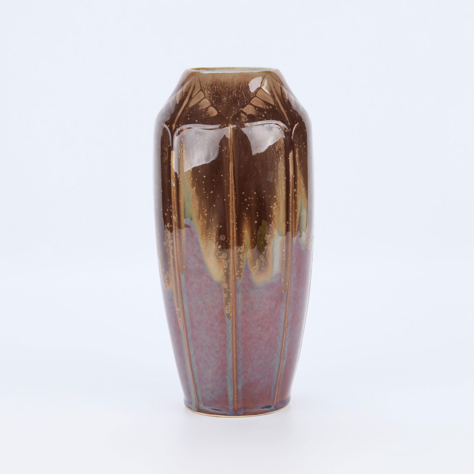 Reinhold & Co. Bunzlau Art Nouveau Pottery Vase (1 of 5)