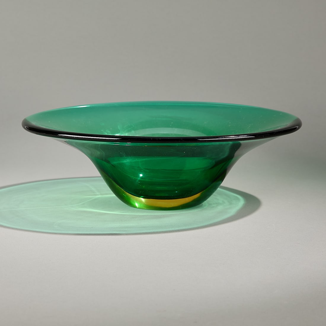 Attributed to Flavio Poli Murano Art Glass Bowl (1 of 5)