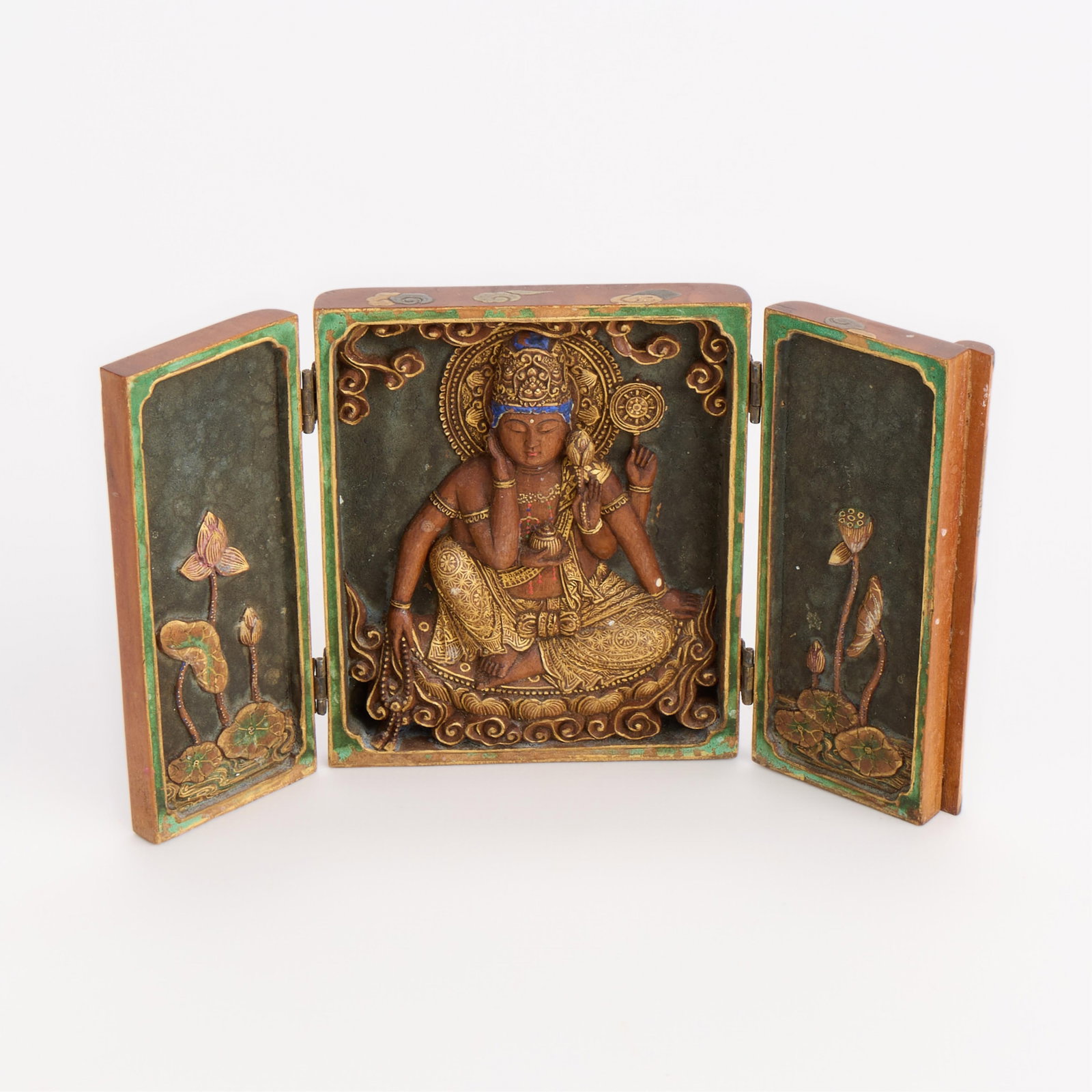 Japanese Zushi Wooden Pocket Shrine (1 of 8)