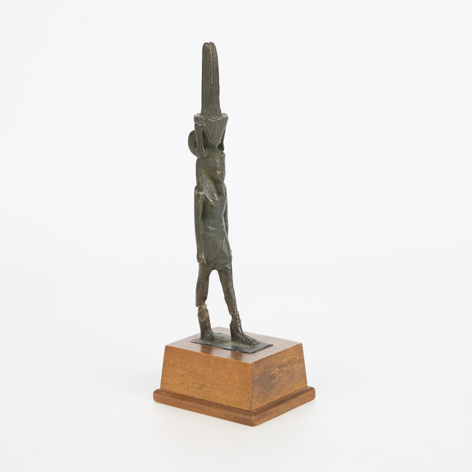 Egyptian "Striding Nefertum" Bronze Sculpture (1 of 6)