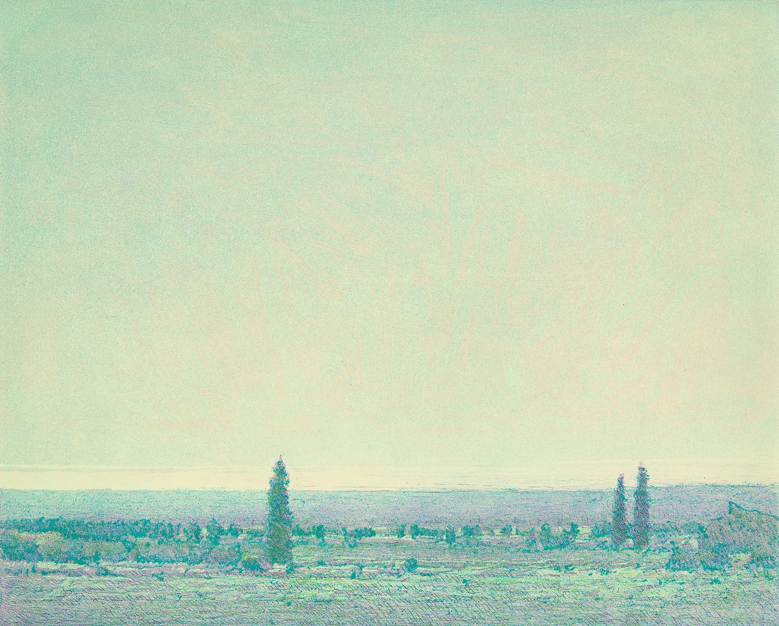 Chatham "Madison River Valley" Lithograph 1985 (1 of 7)