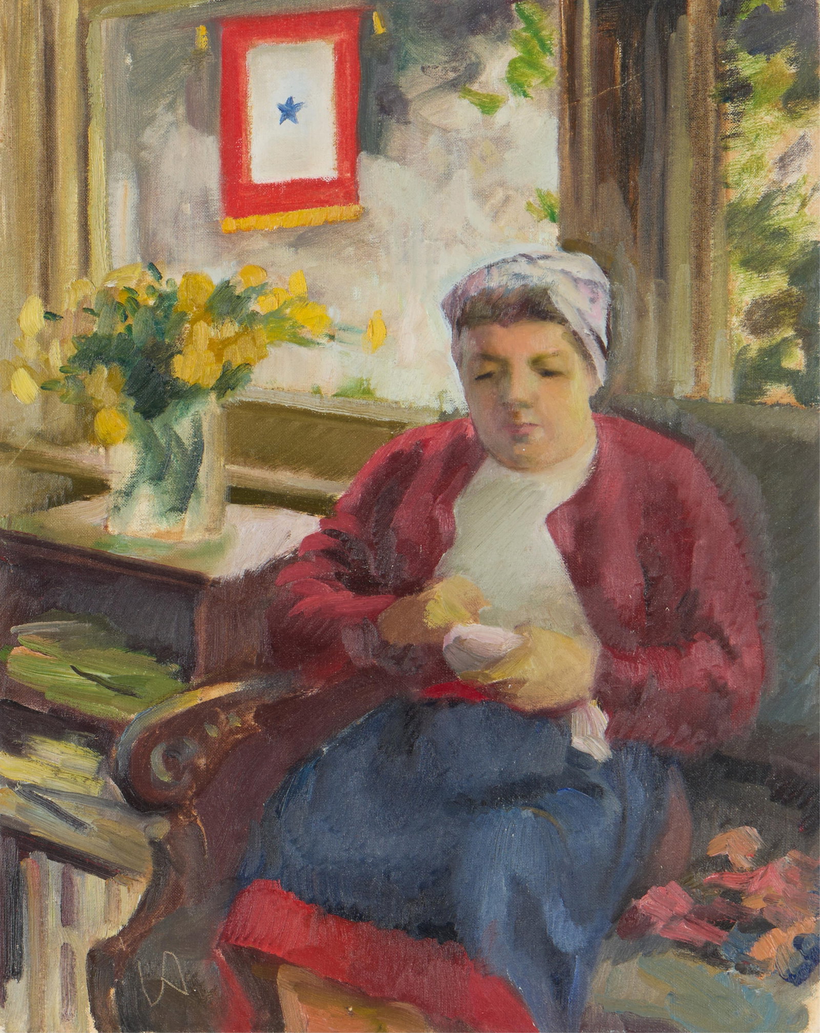 Victor Arnautoff "Mother" Painting (1 of 5)