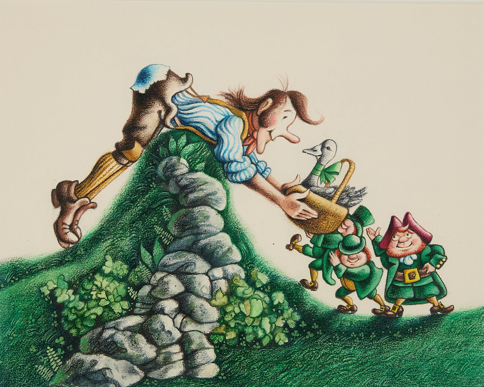 Gerald McDermott Tim O'Toole Cover Illustration (1 of 4)