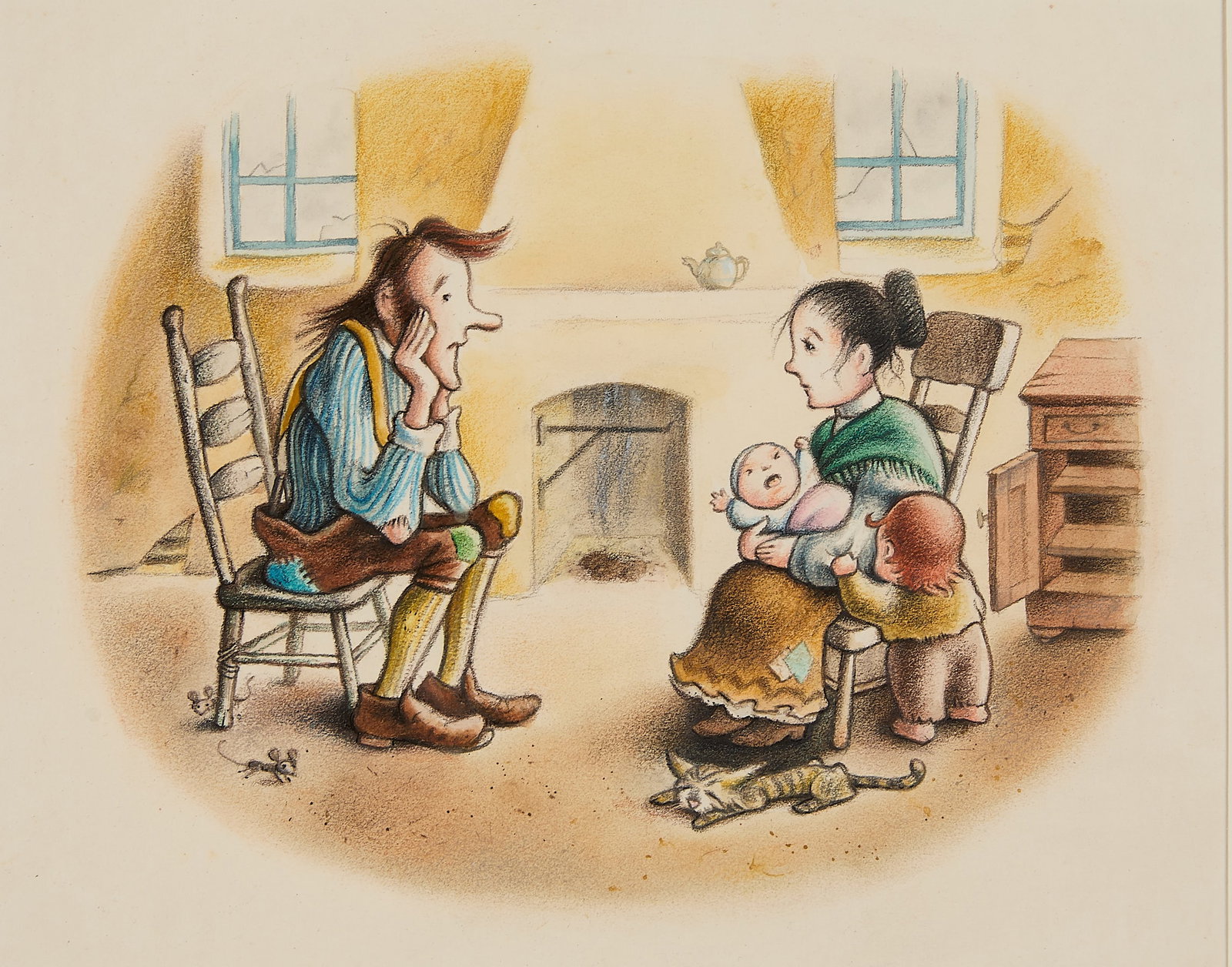 Gerald McDermott Tim O'Toole Drawing (1 of 5)