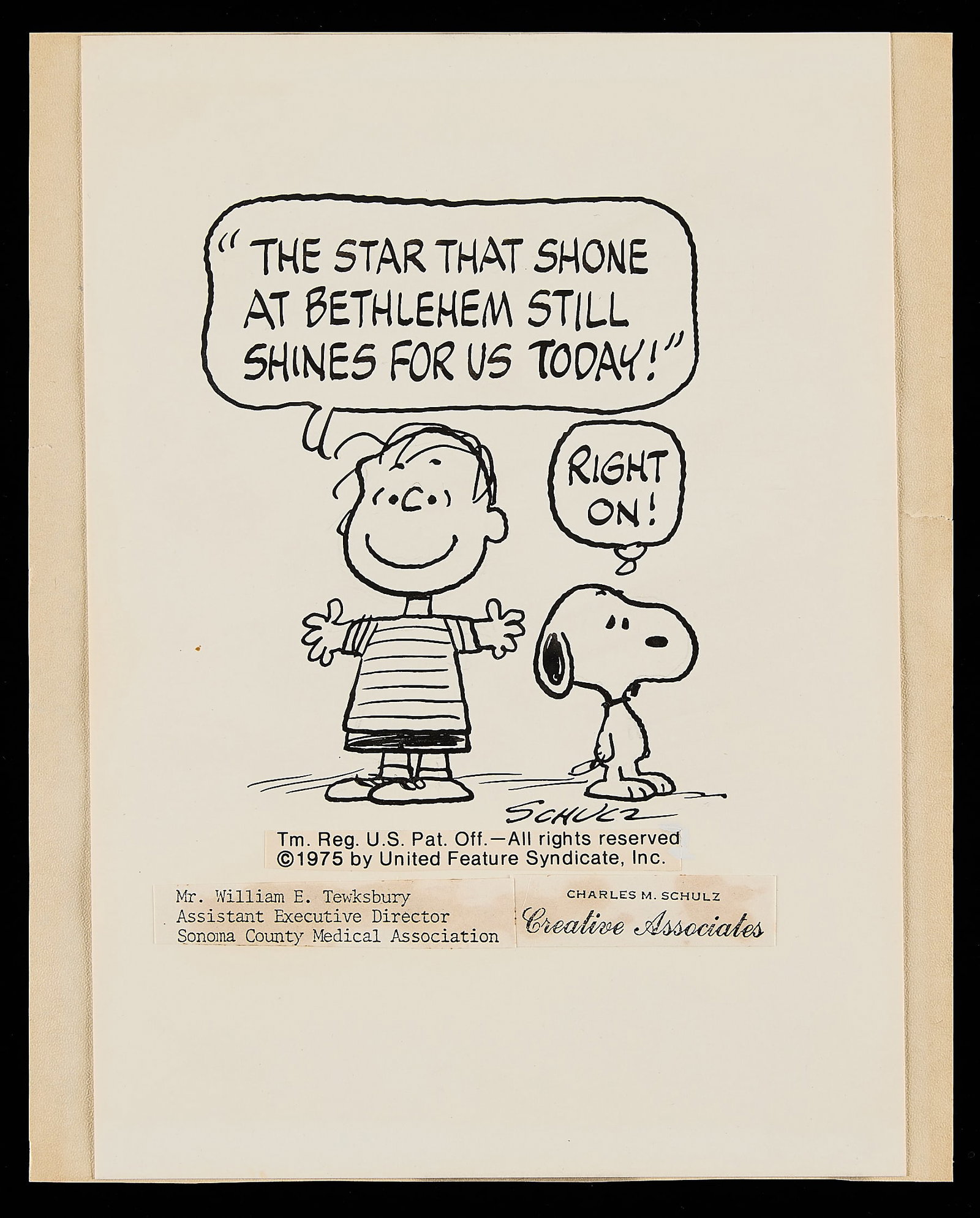 Charles Schulz "The Star" Original Drawing (1 of 5)
