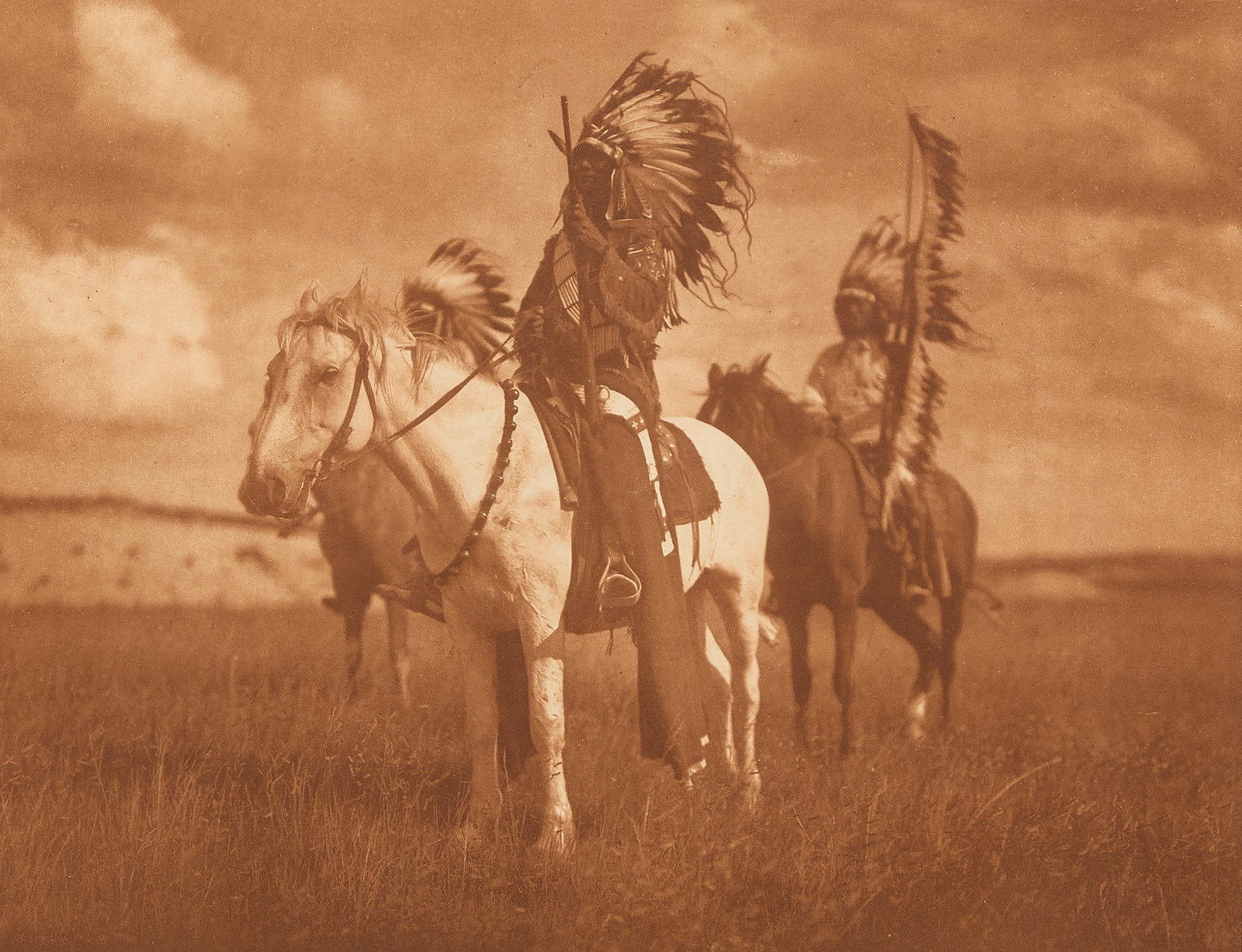 Edward Curtis "Sioux Chiefs" Photogravure (1 of 8)