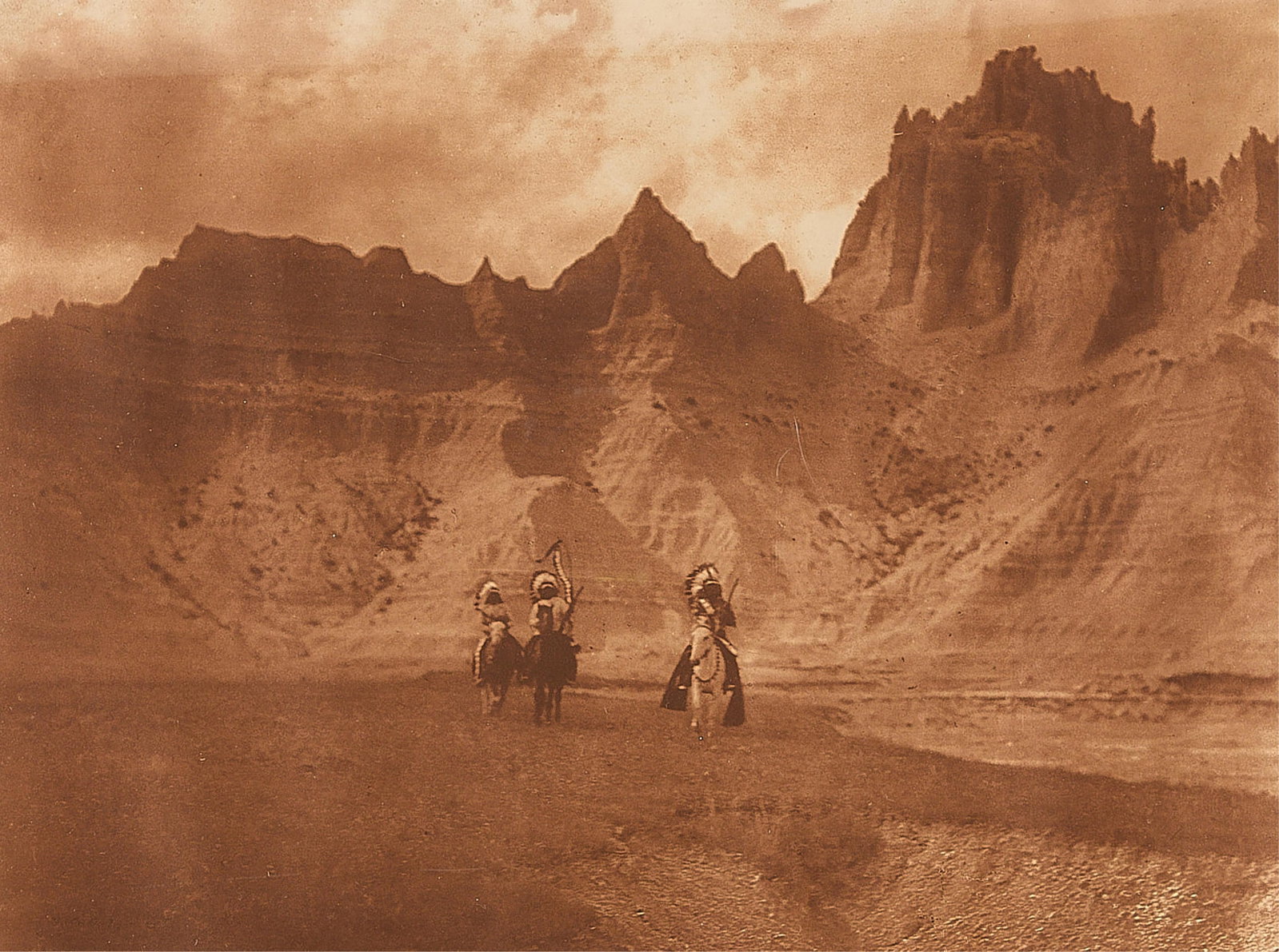 Edward Curtis "In the Bad Lands" Photogravure (1 of 8)