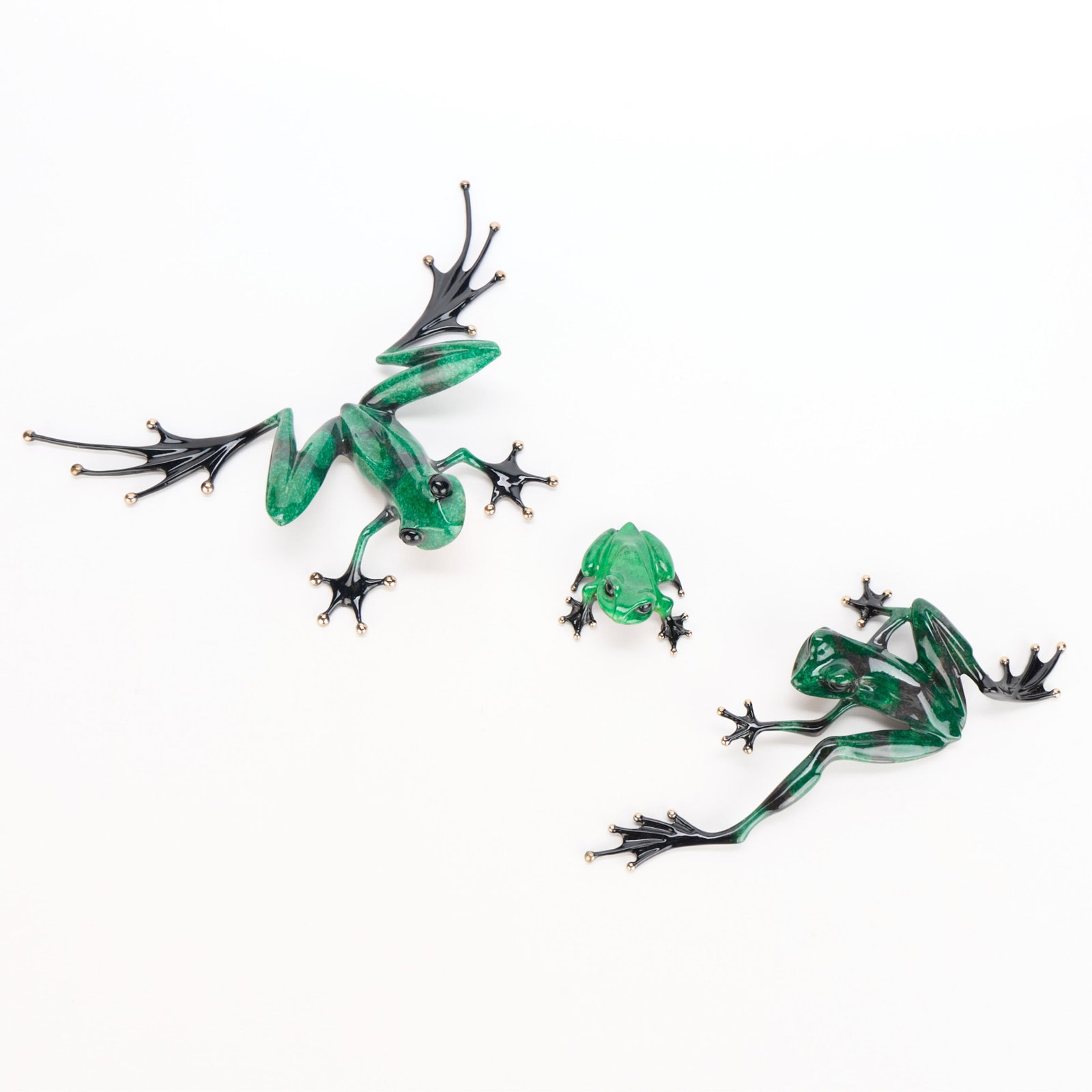 3 Tim Cotterill "Frogman" Bronze Sculptures (1 of 9)