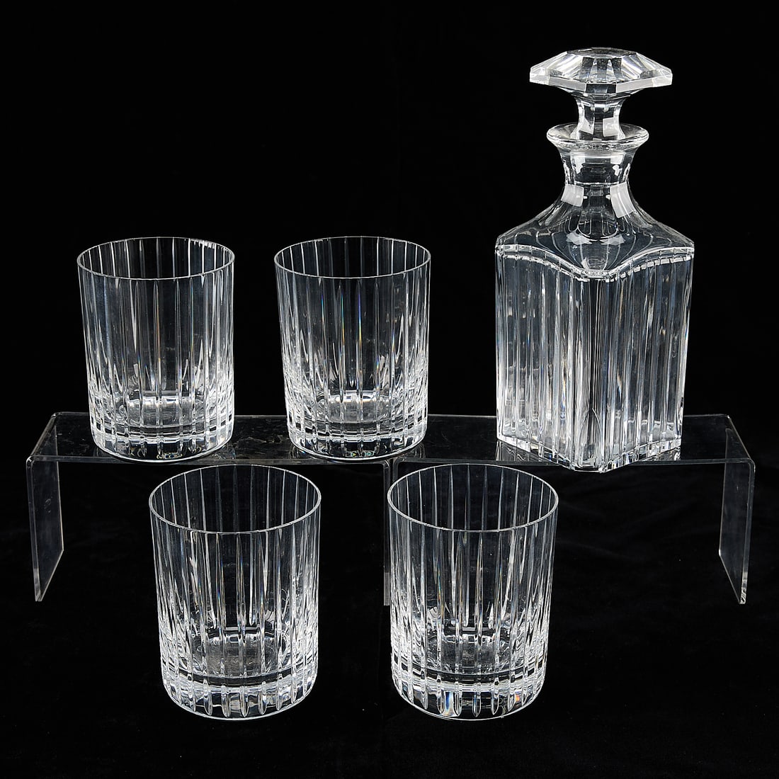 5 Pc Baccarat Harmonie Whiskey Set (1 of 4)