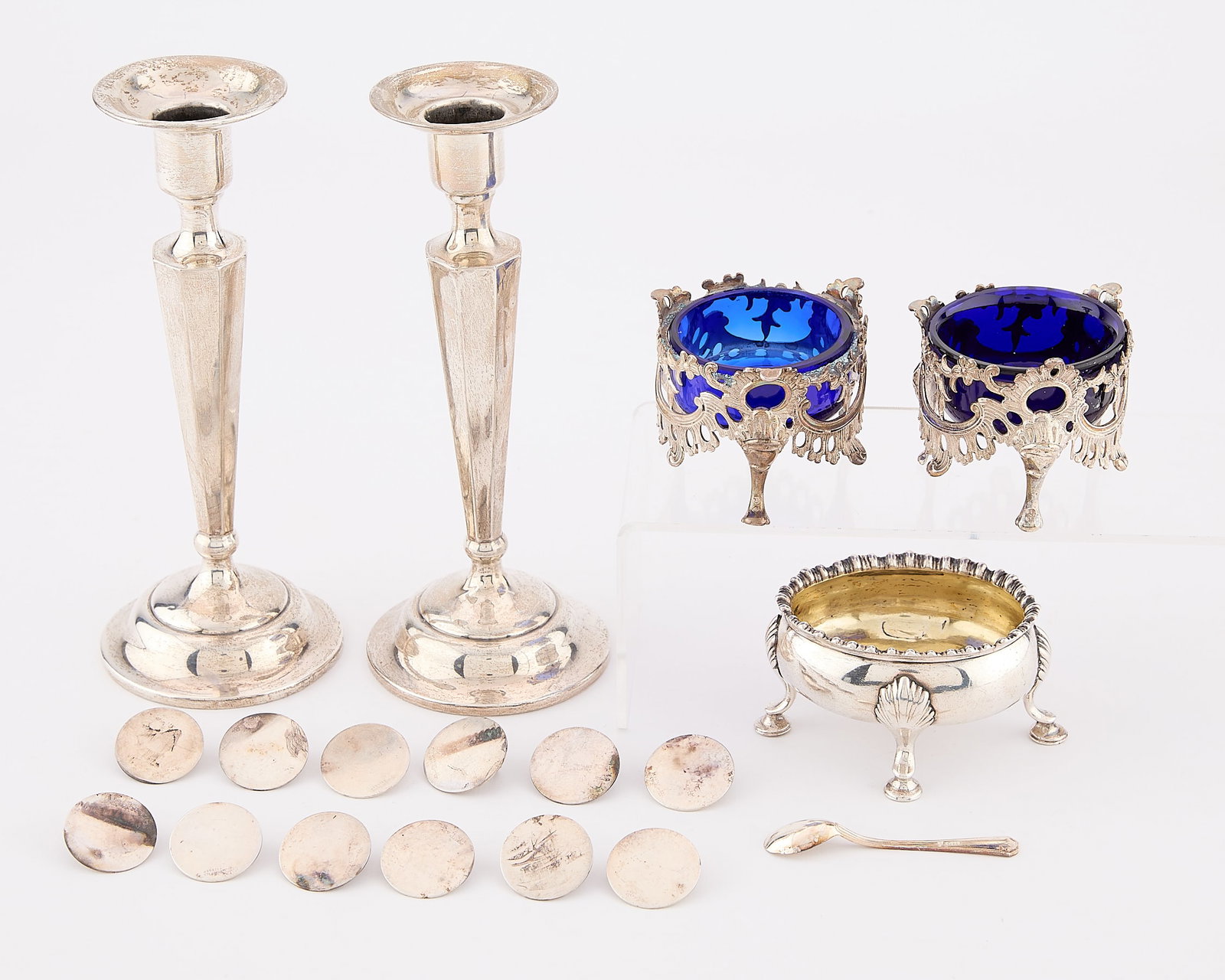 18 Pcs Misc. Sterling Silver Objects - 2