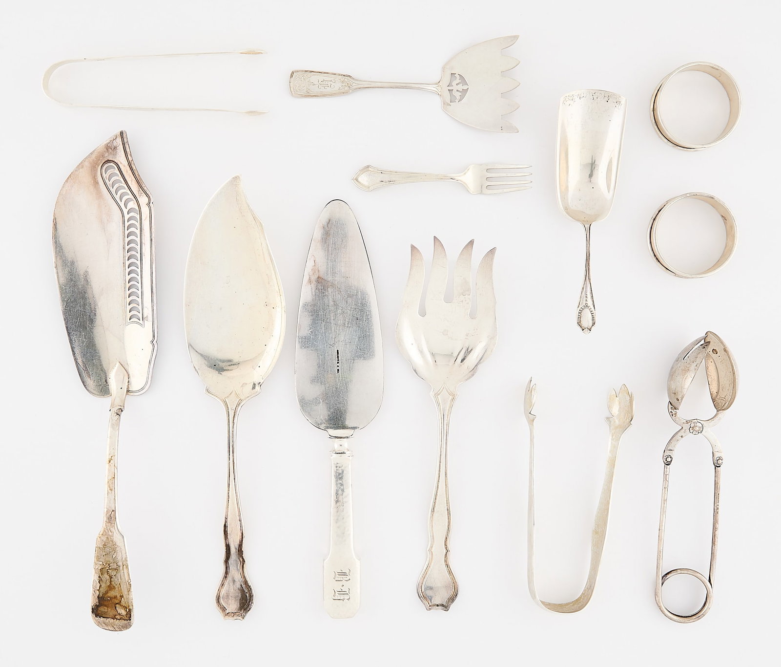 12 Misc. Sterling Utensils 18.44 ozt (1 of 9)