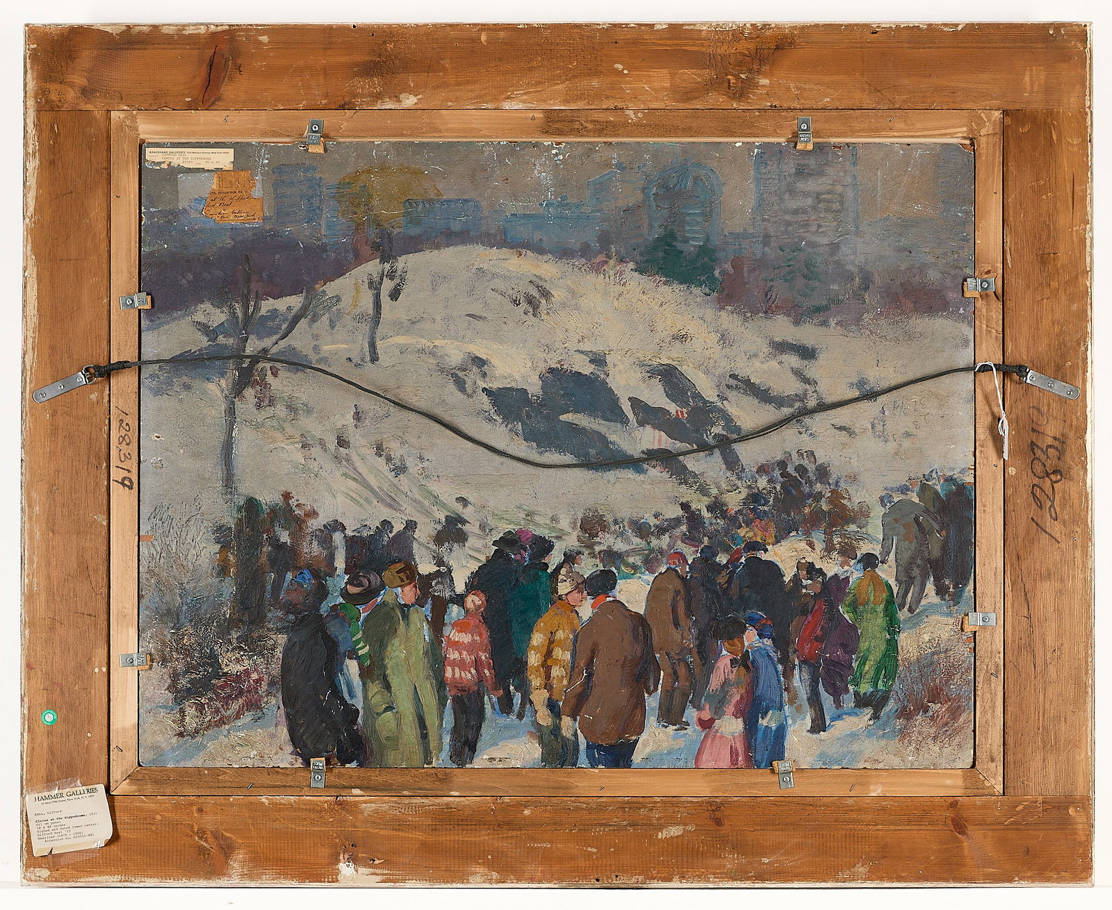 Gifford Beal "Circus at the Hippodrome" Painting - 5