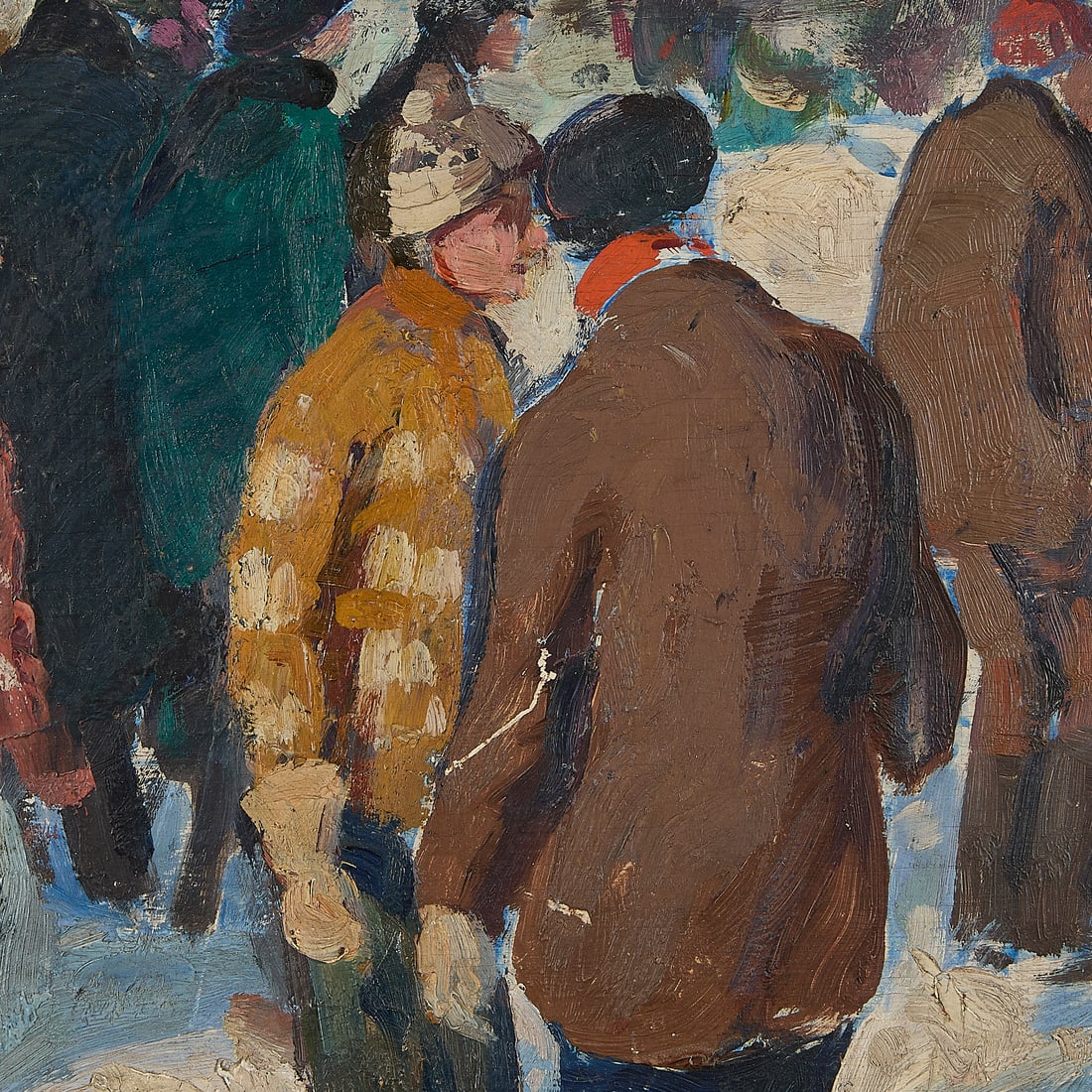 Gifford Beal "Circus at the Hippodrome" Painting - 6