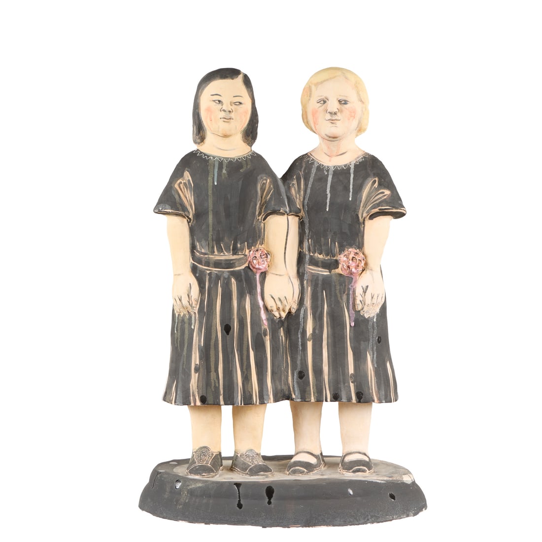 Akio Takamori "Sisters" Stoneware Sculpture 2004 (1 of 10)
