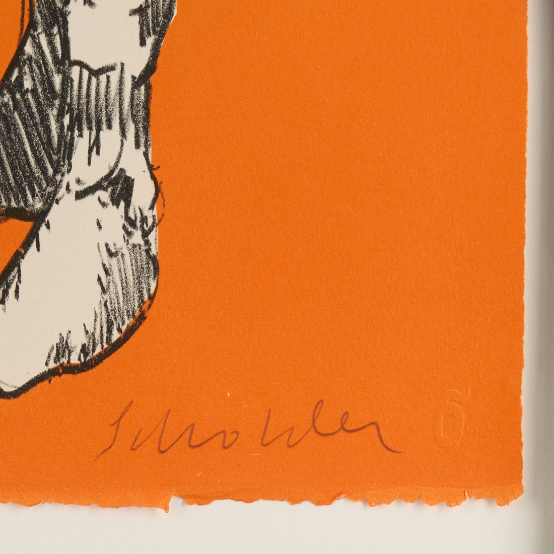 Fritz Scholder "Apache Night Dancer" Lithograph - 2