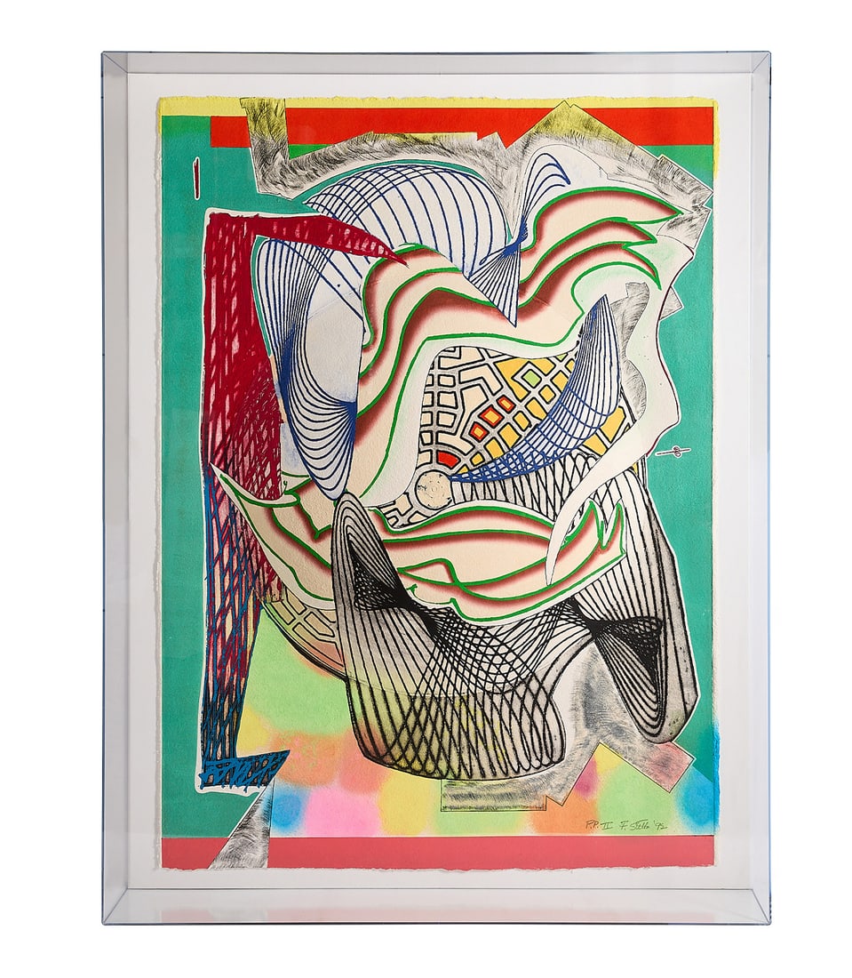 Frank Stella "The Funeral (Dome)" Proof Print 1992 (1 of 8)