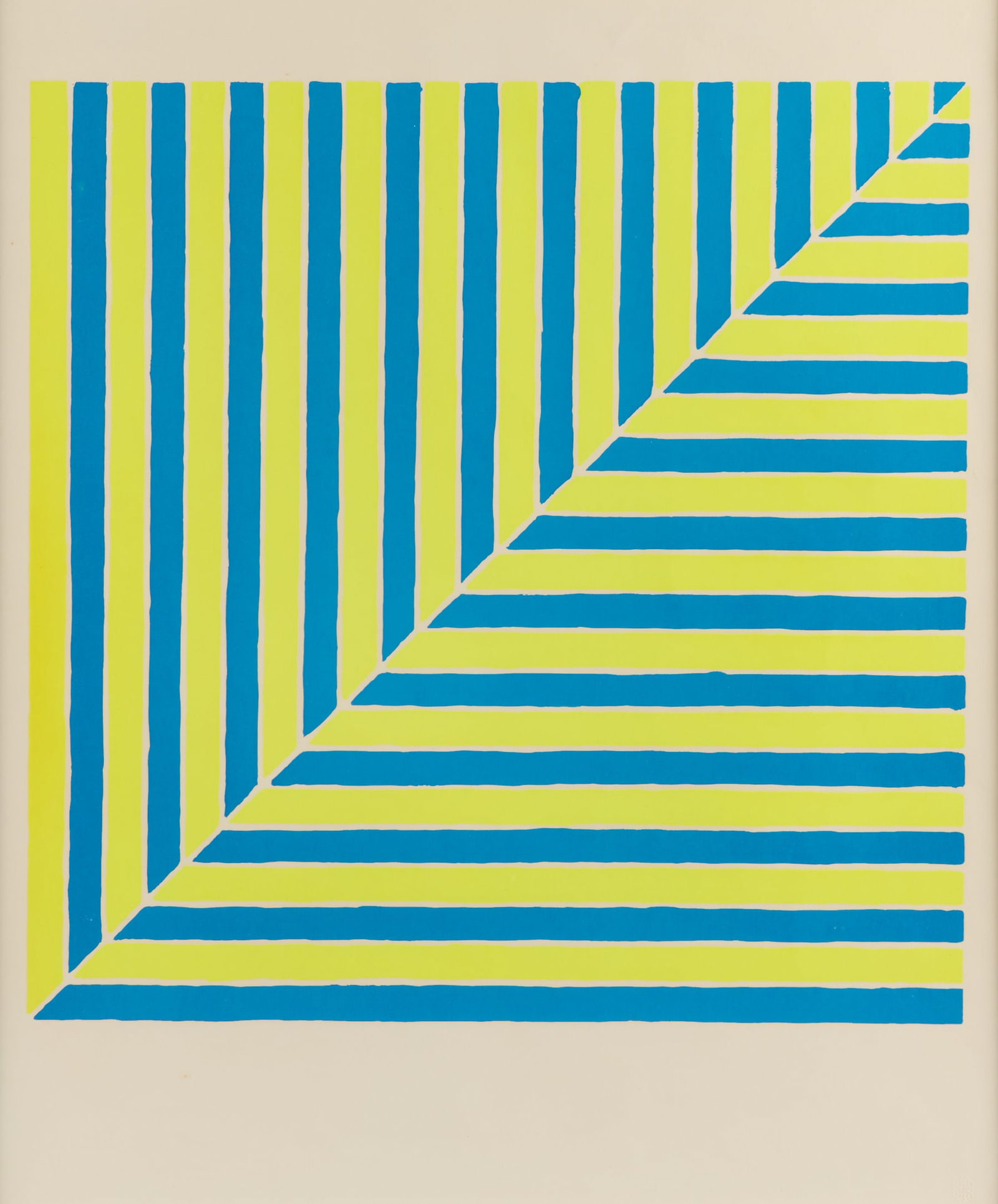 Frank Stella "Untitled (Rabat)" Serigraph 1964 (1 of 4)