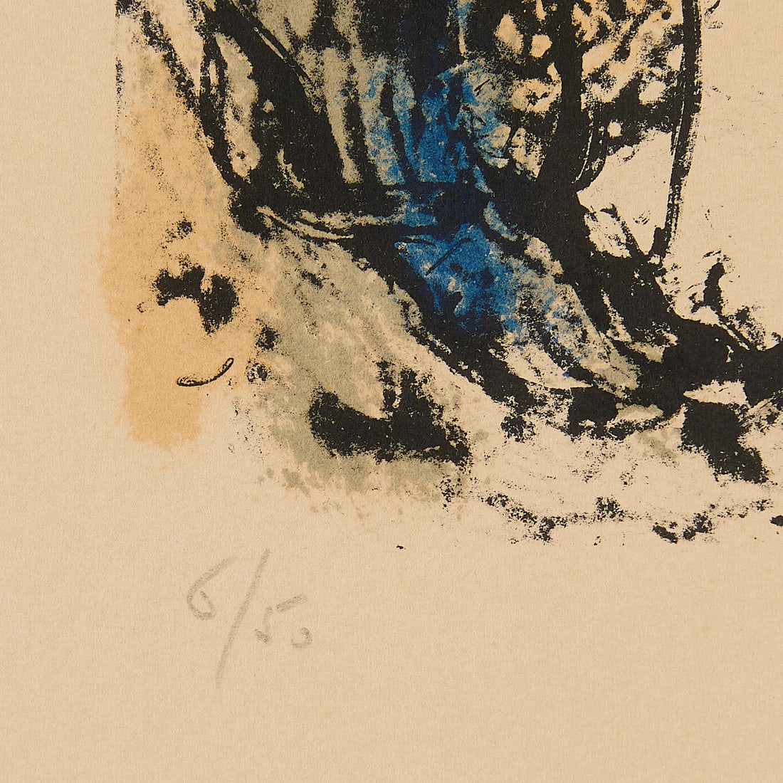 Marc Chagall "La Lecture" Lithograph 1973 - 5