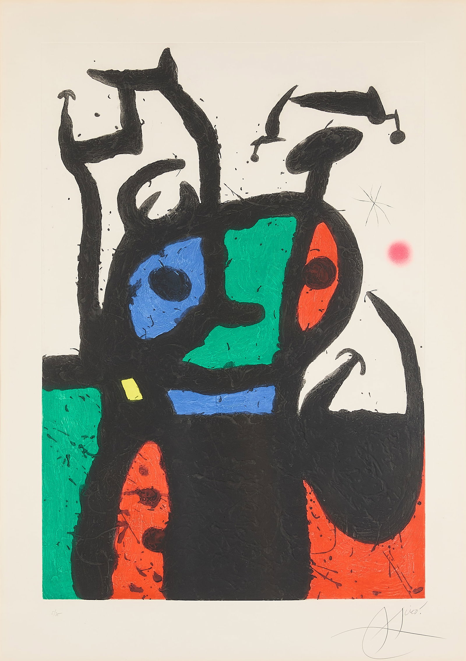 Joan Miro "Le Matador" Etching & Aquatint 1969 (1 of 7)
