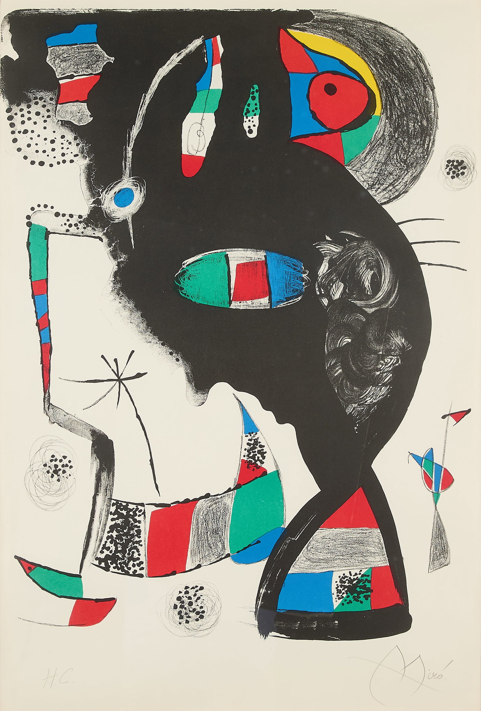 Joan Miro "42 Rue Blomet" Abstract Lithograph (1 of 7)